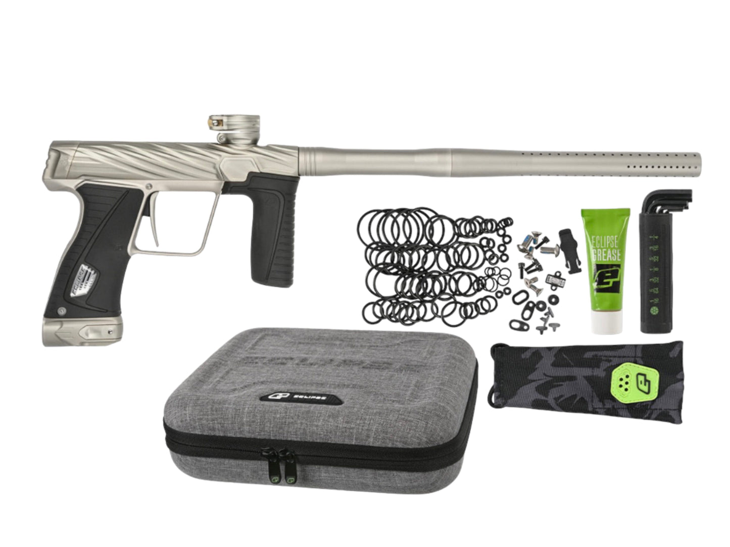 Used HK Army Orbit Gtek 180R- Pewter/Pewter Paintball Gun from CPXBrosPaintball Buy/Sell/Trade Paintball Markers, Paintball Hoppers, Paintball Masks, and Hormesis Headbands