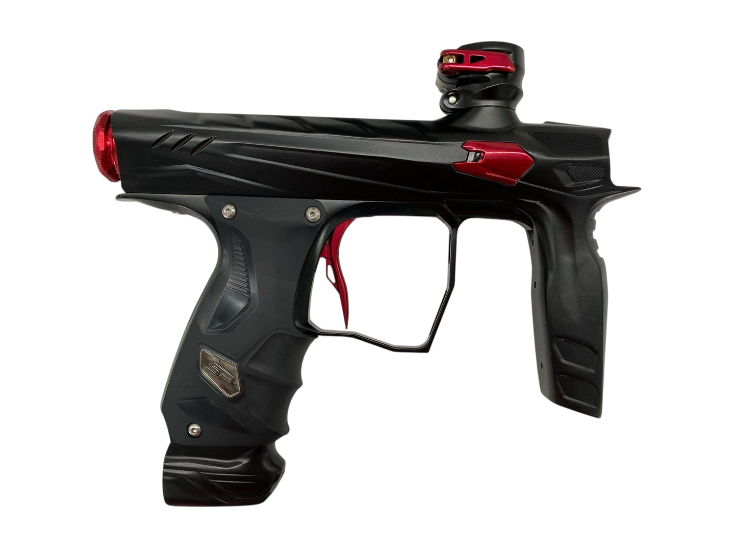 Used Hk Army Shocker Amp Paintball Gun Black/Red Paintball Gun from CPXBrosPaintball Buy/Sell/Trade Paintball Markers, New Paintball Guns, Paintball Hoppers, Paintball Masks, and Hormesis Headbands