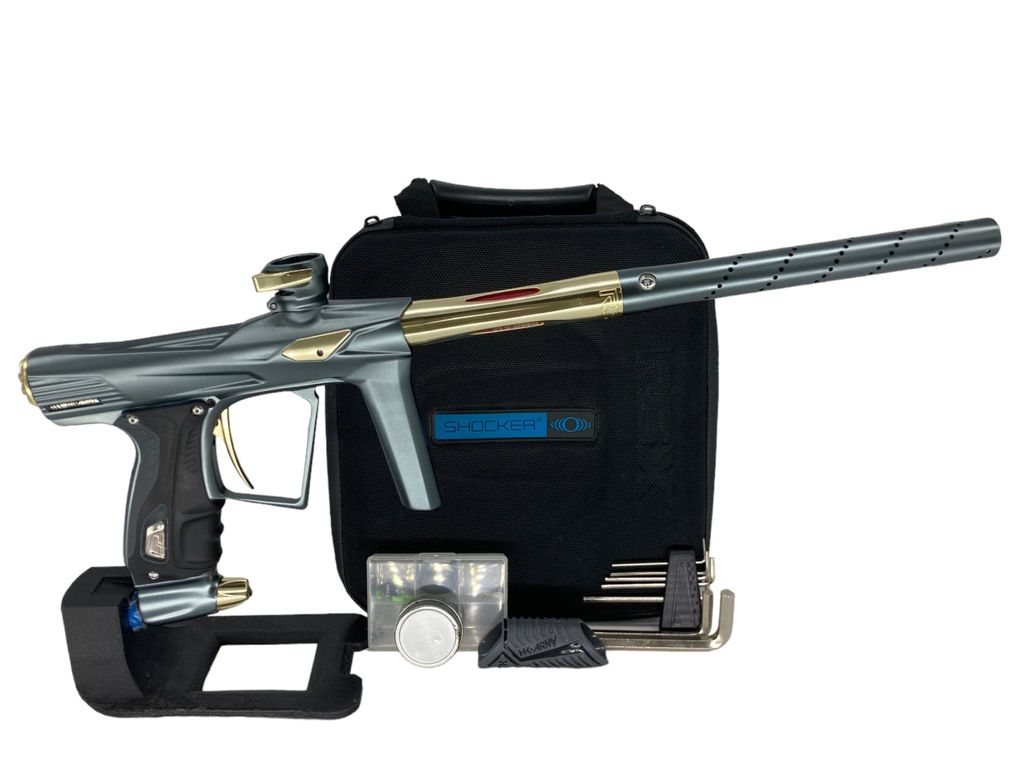 Used Hk Army Shocker Rsx Paintball Gun from CPXBrosPaintball Buy/Sell/Trade Paintball Markers, Paintball Hoppers, Paintball Masks, and Hormesis Headbands