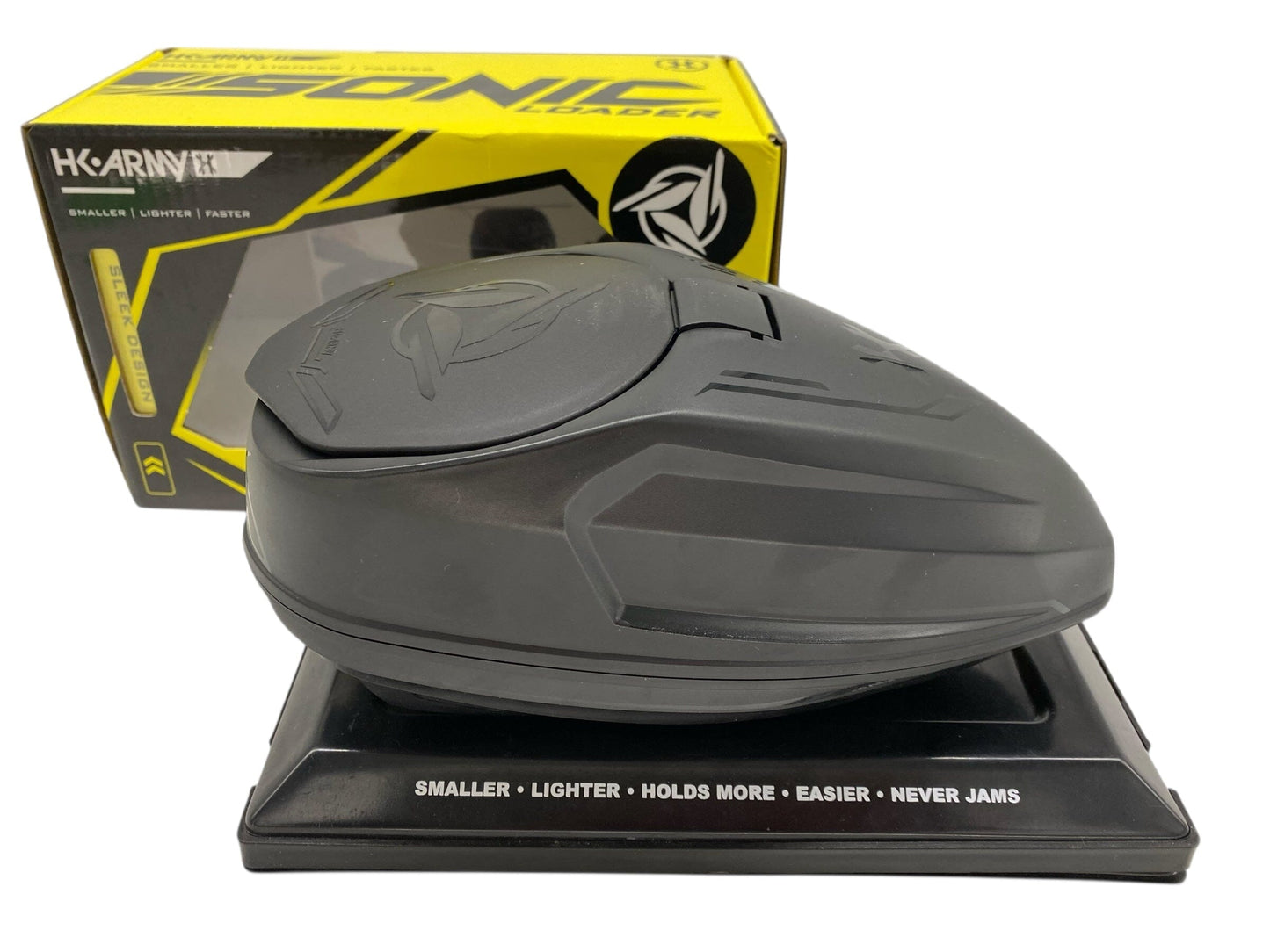 Used Hk Army Sonic Paintball Hopper Loader Paintball Gun from CPXBrosPaintball Buy/Sell/Trade Paintball Markers, New Paintball Guns, Paintball Hoppers, Paintball Masks, and Hormesis Headbands