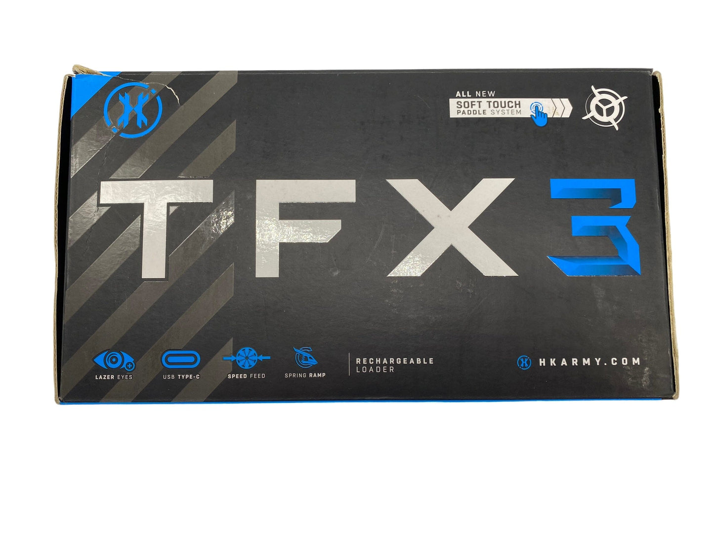 Used Hk Army TFX 3 Paintball Hopper Loader Paintball Gun from CPXBrosPaintball Buy/Sell/Trade Paintball Markers, New Paintball Guns, Paintball Hoppers, Paintball Masks, and Hormesis Headbands