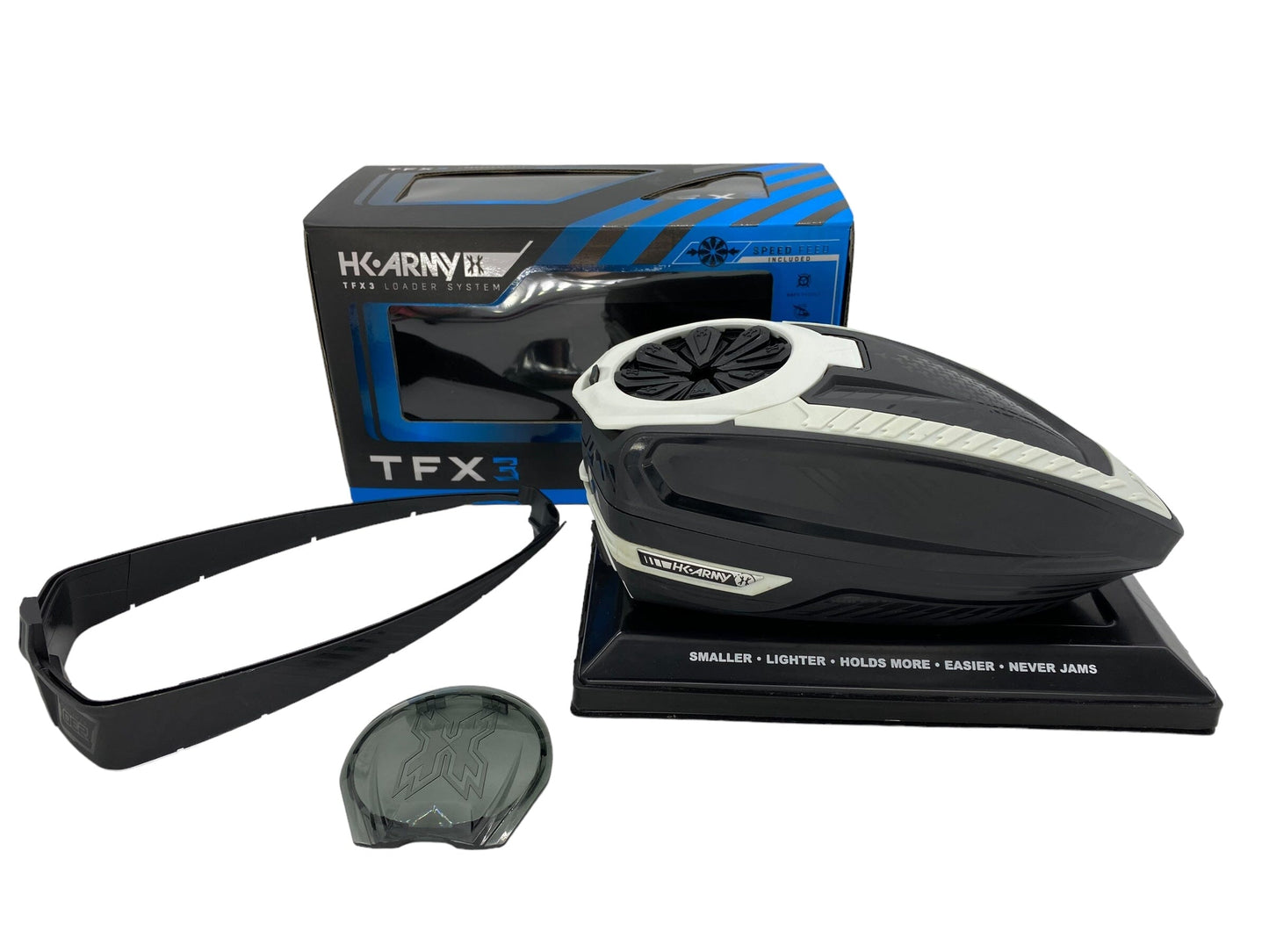 Used Hk Army TFX 3 Paintball Hopper Loader Paintball Gun from CPXBrosPaintball Buy/Sell/Trade Paintball Markers, New Paintball Guns, Paintball Hoppers, Paintball Masks, and Hormesis Headbands