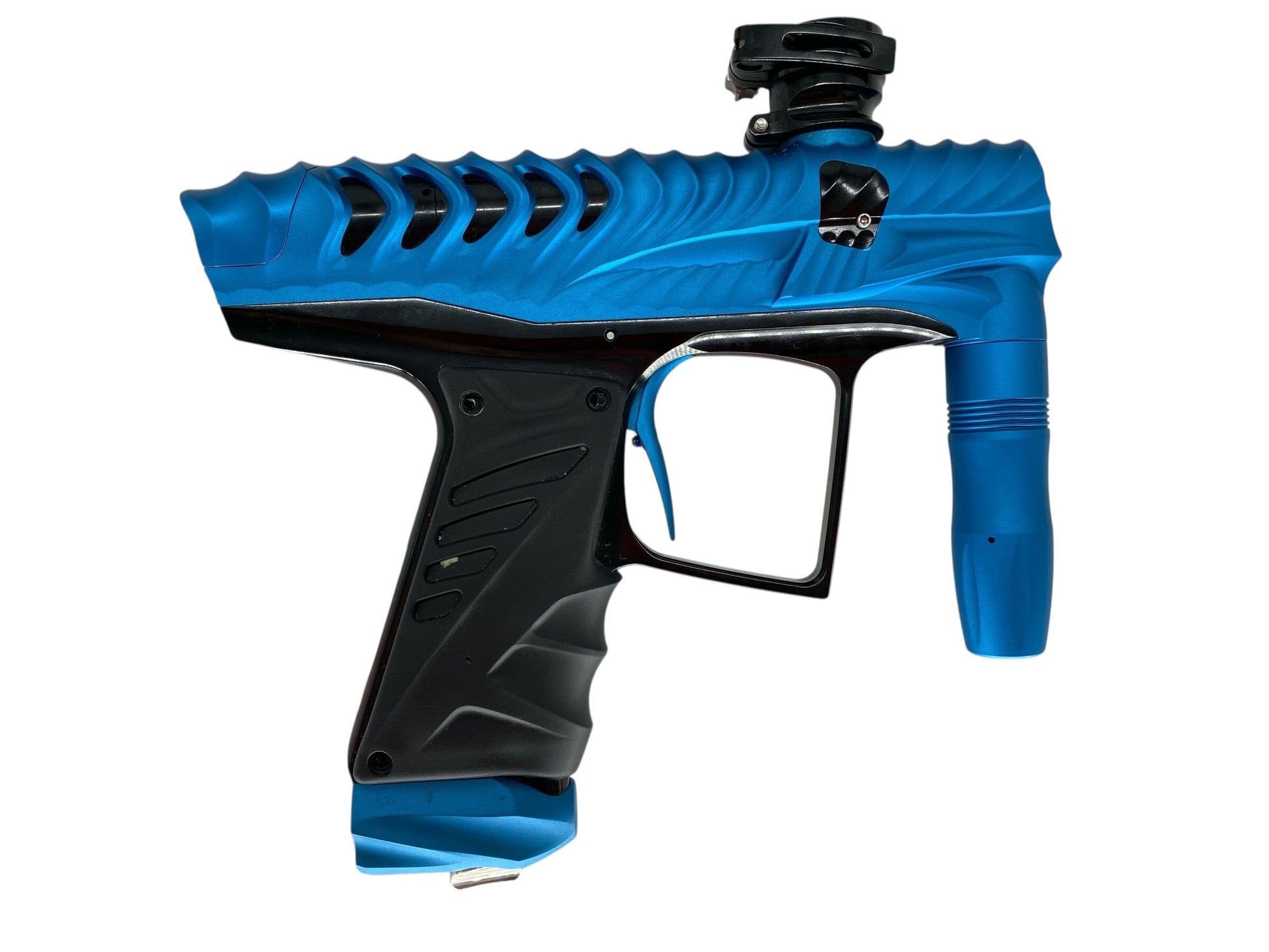 Used Hk Army Vcom Ripper Paintball Gun Blue Paintball Gun from CPXBrosPaintball Buy/Sell/Trade Paintball Markers, New Paintball Guns, Paintball Hoppers, Paintball Masks, and Hormesis Headbands