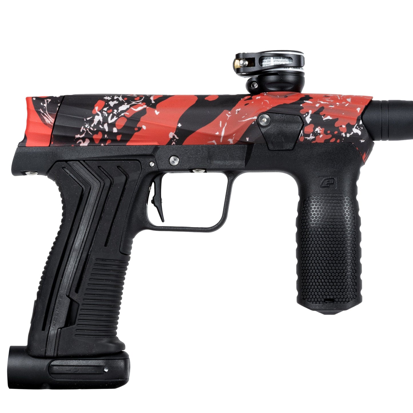 Used HK ETHA3M - Mech - Fracture Red Paintball Gun from HK Army Clothing Buy/Sell/Trade Paintball Markers, New Paintball Guns, Paintball Hoppers, Paintball Masks, and Hormesis Headbands