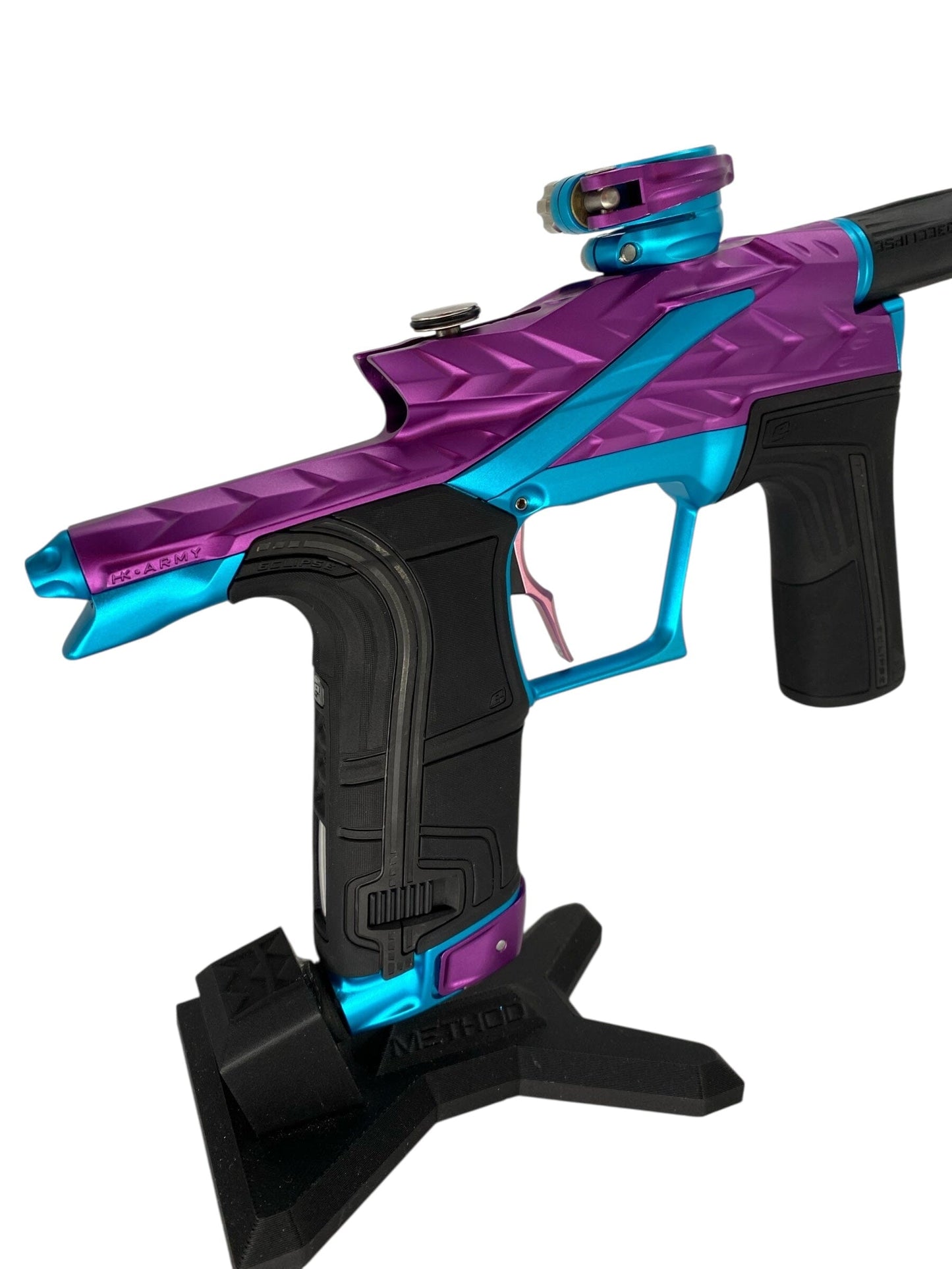 Used Hk Fossil Lv2 Paintball Gun Purple/Teal Paintball Gun from CPXBrosPaintball Buy/Sell/Trade Paintball Markers, New Paintball Guns, Paintball Hoppers, Paintball Masks, and Hormesis Headbands