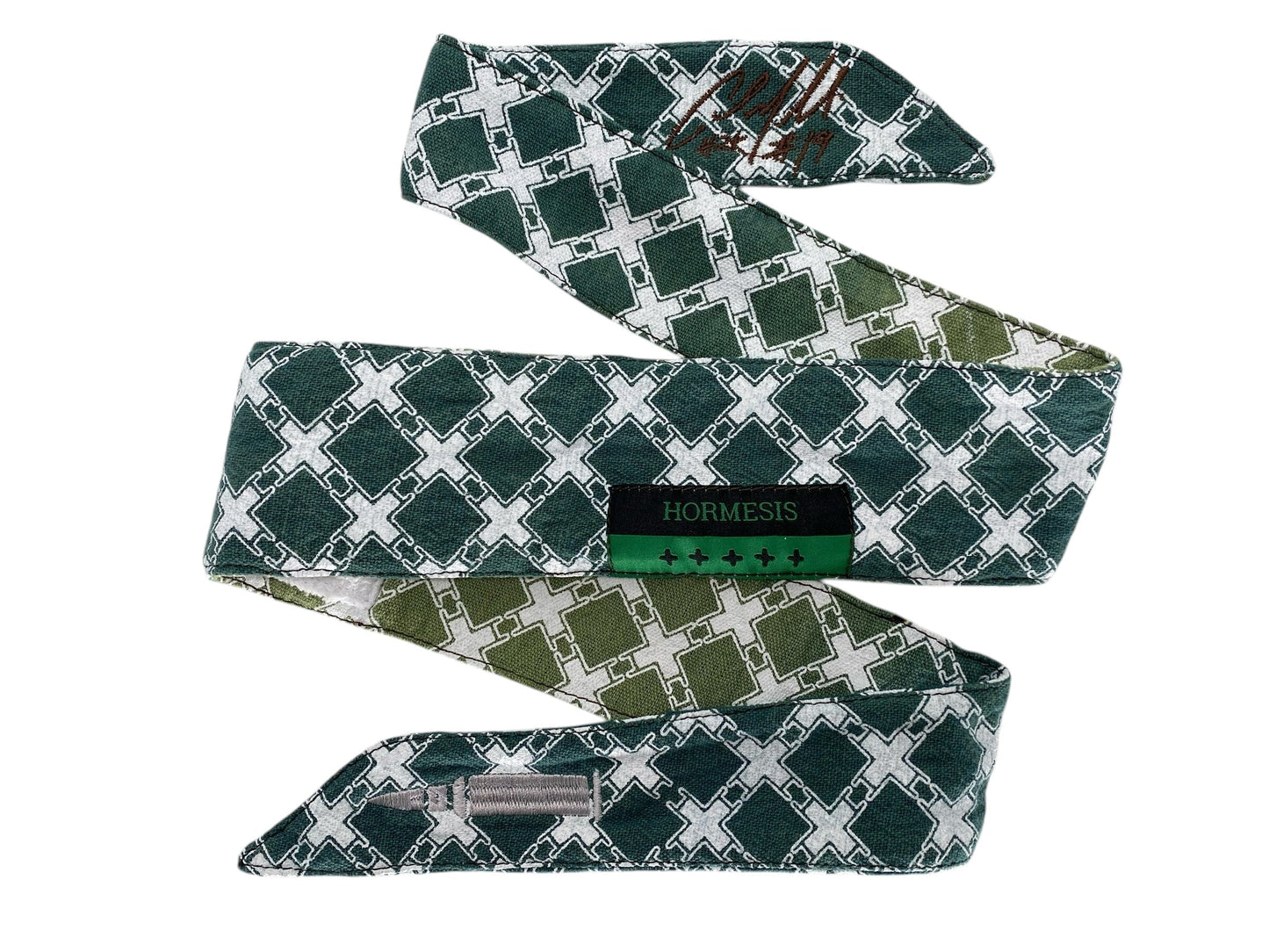 Used Hormesis Headband -CARL MARKOWSKI SERIES (HIGH VELOCITY ROUND) GREEN FADE/WHITE 8/115 Paintball Gun from CPXBrosPaintball Buy/Sell/Trade Paintball Markers, New Paintball Guns, Paintball Hoppers, Paintball Masks, and Hormesis Headbands
