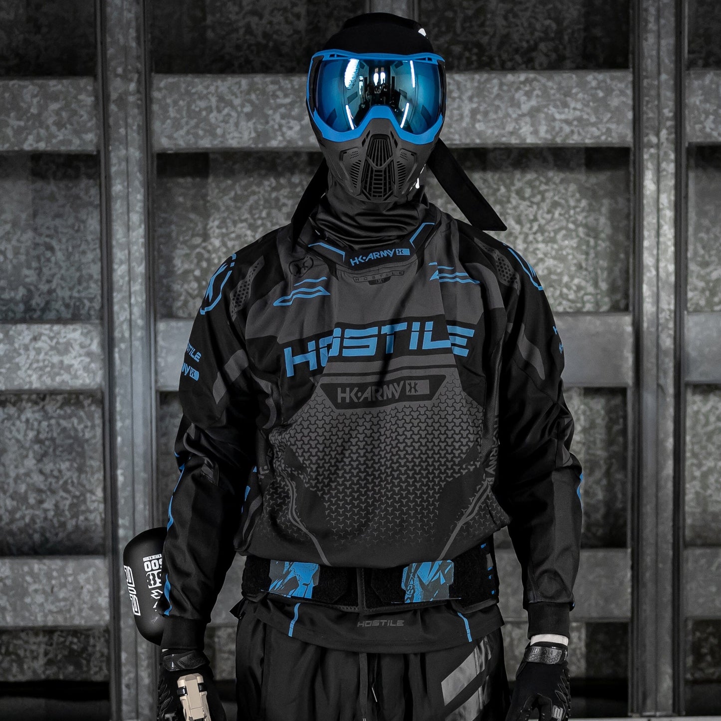 Used Hostile - Proline Jersey - Blue Paintball Gun from HK Army Clothing Buy/Sell/Trade Paintball Markers, New Paintball Guns, Paintball Hoppers, Paintball Masks, and Hormesis Headbands