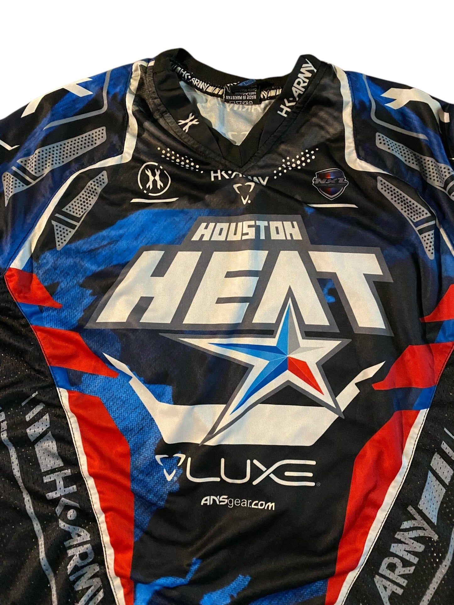 Used Houston Heat Paintball Jersey size XL Paintball Gun from CPXBrosPaintball Buy/Sell/Trade Paintball Markers, New Paintball Guns, Paintball Hoppers, Paintball Masks, and Hormesis Headbands