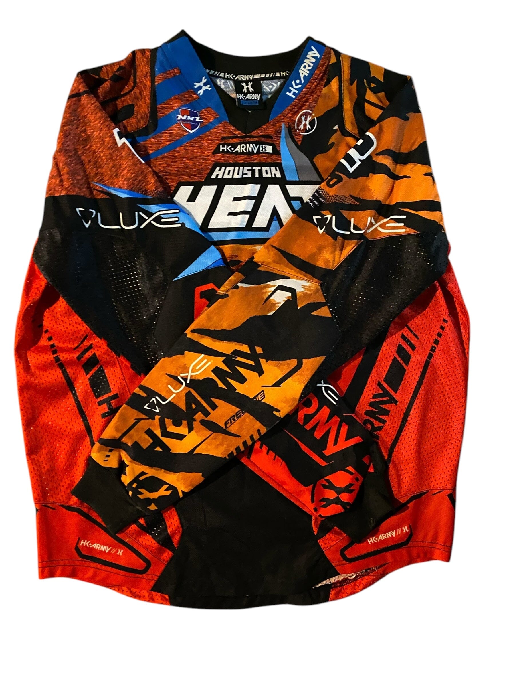 Used Houston Heat Tyler Harmon Pro Paintball Jersey size XL Paintball Gun from CPXBrosPaintball Buy/Sell/Trade Paintball Markers, New Paintball Guns, Paintball Hoppers, Paintball Masks, and Hormesis Headbands