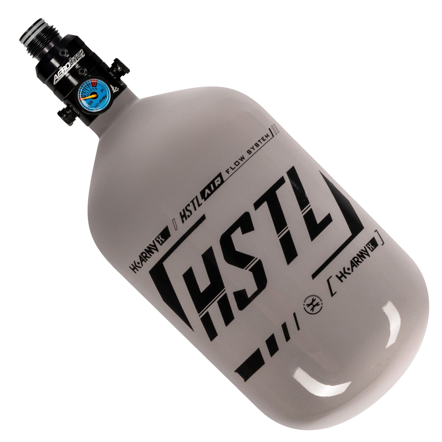 Used HSTL - Carbon Fiber Tank - PRO Reg - 68ci / 4500psi - Grey/Black Paintball Gun from HK Army Clothing Buy/Sell/Trade Paintball Markers, New Paintball Guns, Paintball Hoppers, Paintball Masks, and Hormesis Headbands