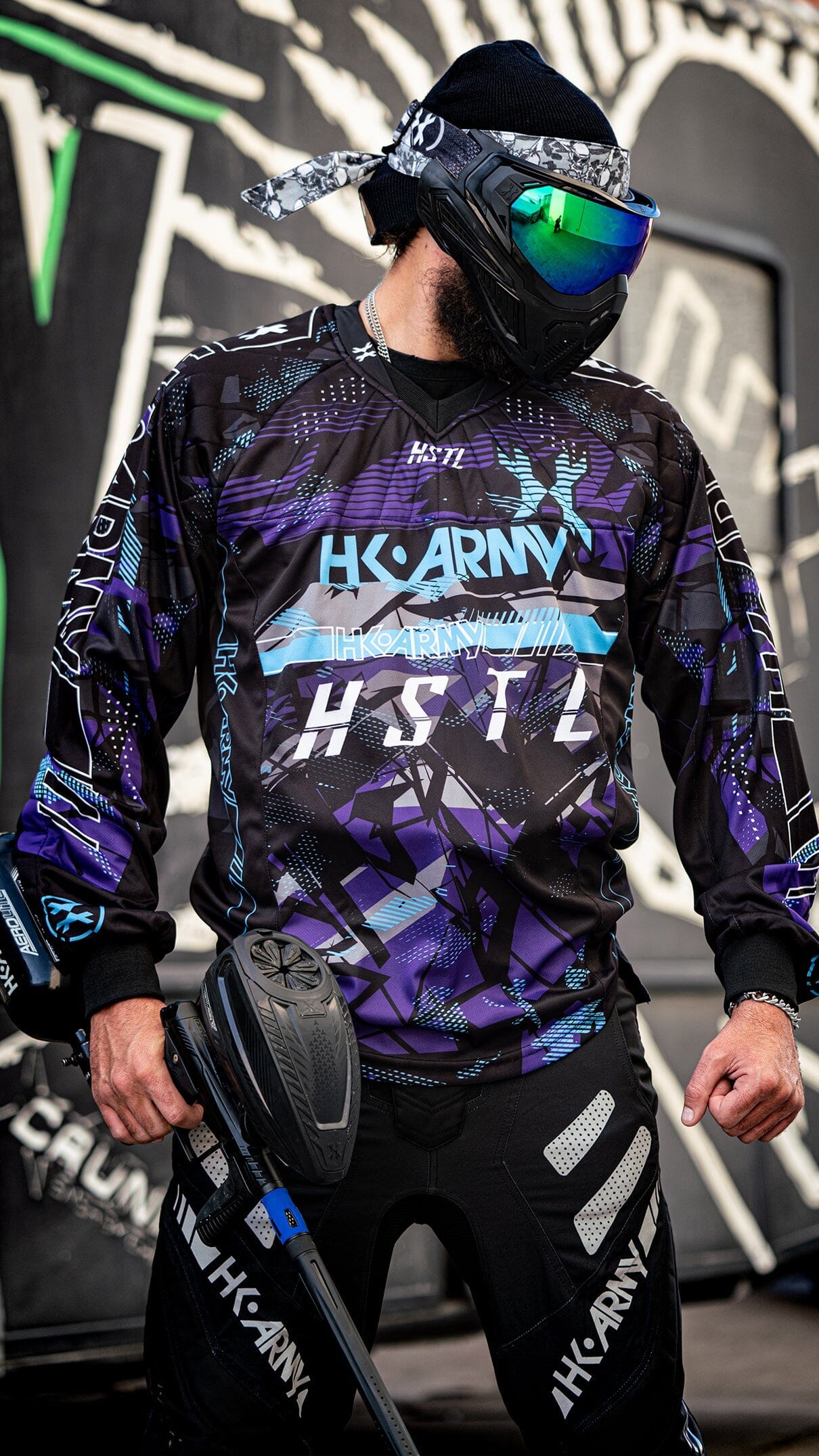 Used HSTL Line Jersey - Arctic - Purple/Blue Paintball Gun from HK Army Clothing Buy/Sell/Trade Paintball Markers, New Paintball Guns, Paintball Hoppers, Paintball Masks, and Hormesis Headbands