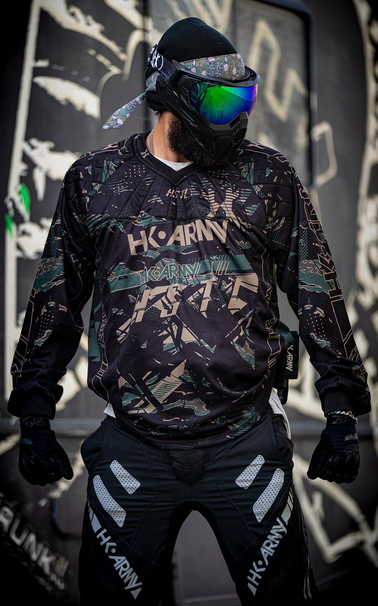 Used HSTL Line Jersey - Jungle - Camo Paintball Gun from HK Army Clothing Buy/Sell/Trade Paintball Markers, New Paintball Guns, Paintball Hoppers, Paintball Masks, and Hormesis Headbands