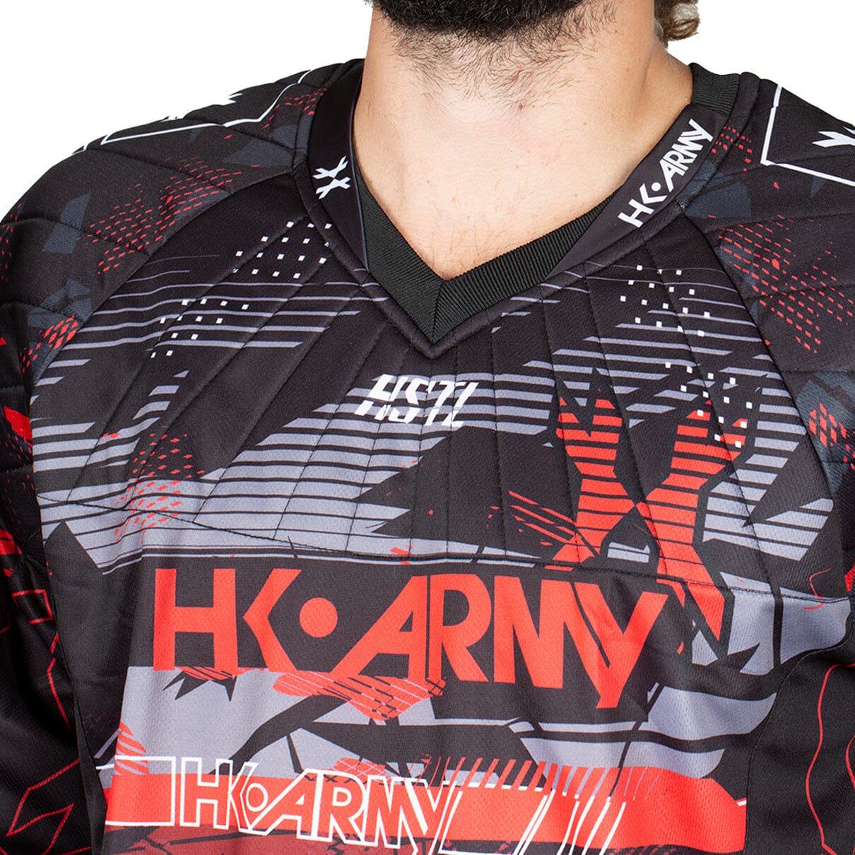 Used HSTL Line Jersey - Lava - Red/Black Paintball Gun from HK Army Clothing Buy/Sell/Trade Paintball Markers, New Paintball Guns, Paintball Hoppers, Paintball Masks, and Hormesis Headbands
