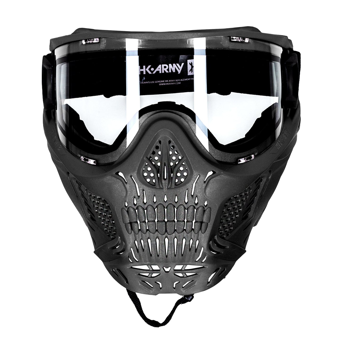 Used HSTL Skull Goggle - Black w/ Clear Lens Paintball Gun from HK Army Clothing Buy/Sell/Trade Paintball Markers, New Paintball Guns, Paintball Hoppers, Paintball Masks, and Hormesis Headbands