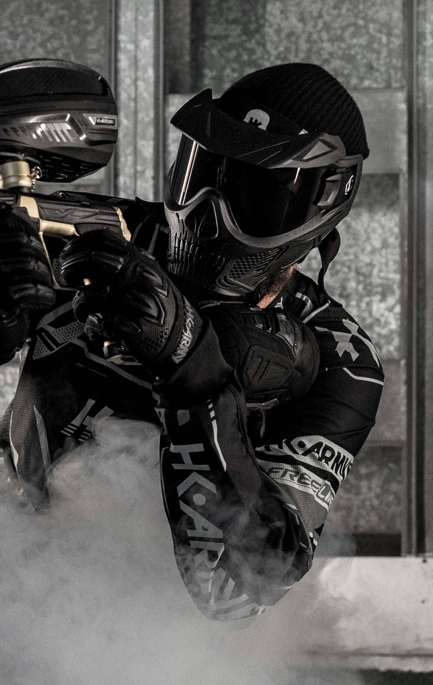 Used HSTL Skull Goggle - Black w/ Clear Lens Paintball Gun from HK Army Clothing Buy/Sell/Trade Paintball Markers, New Paintball Guns, Paintball Hoppers, Paintball Masks, and Hormesis Headbands