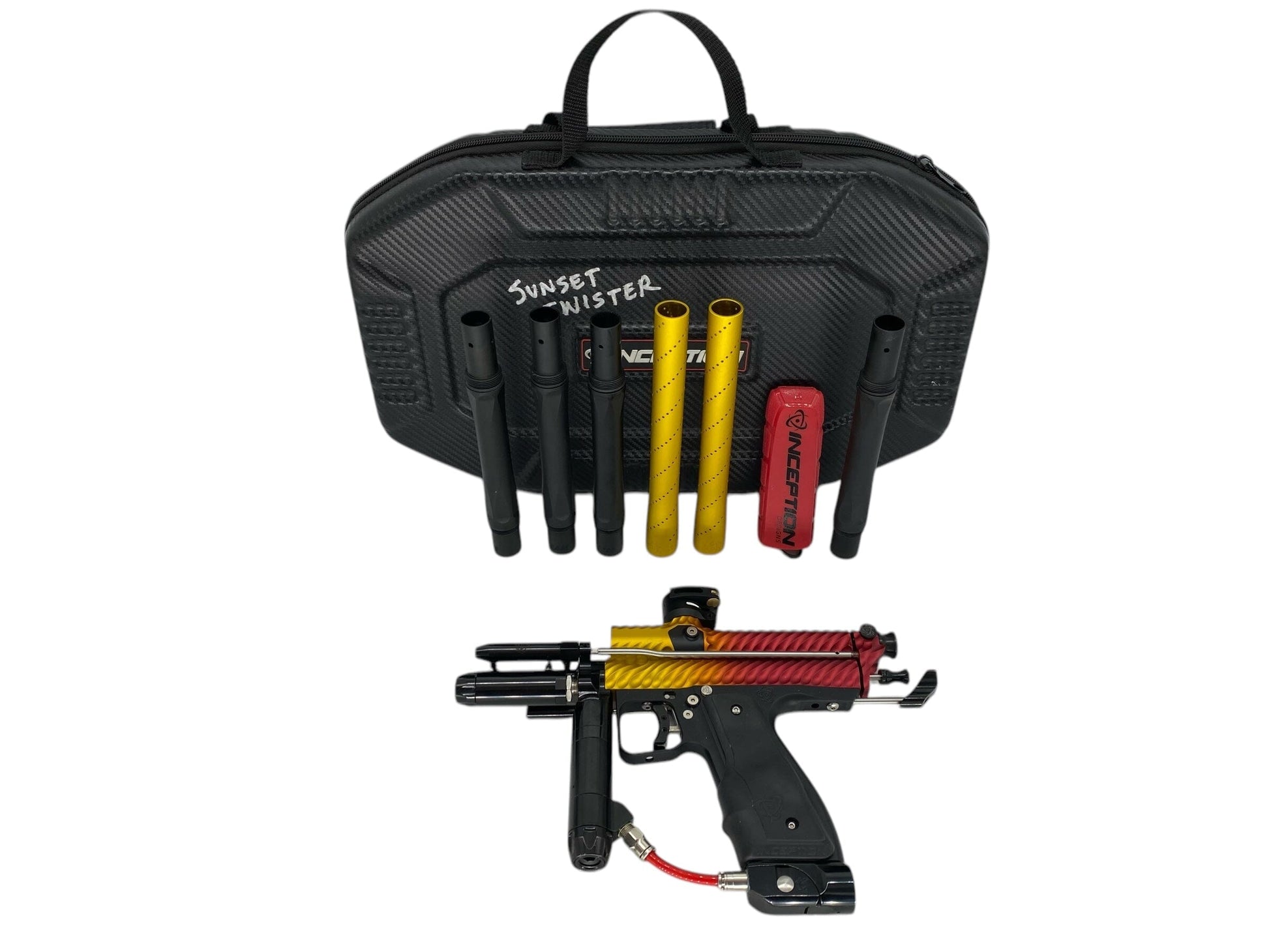 Used Inception Sunset Twister Autococker Paintball Gun Paintball Gun from CPXBrosPaintball Buy/Sell/Trade Paintball Markers, New Paintball Guns, Paintball Hoppers, Paintball Masks, and Hormesis Headbands