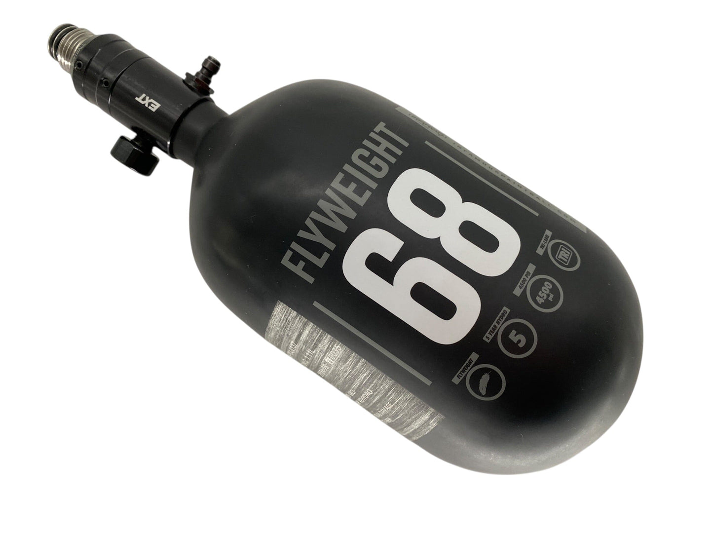 Used Infamous FLYWEIGHT 68/4500 Paintball Tank Paintball Gun from CPXBrosPaintball Buy/Sell/Trade Paintball Markers, New Paintball Guns, Paintball Hoppers, Paintball Masks, and Hormesis Headbands