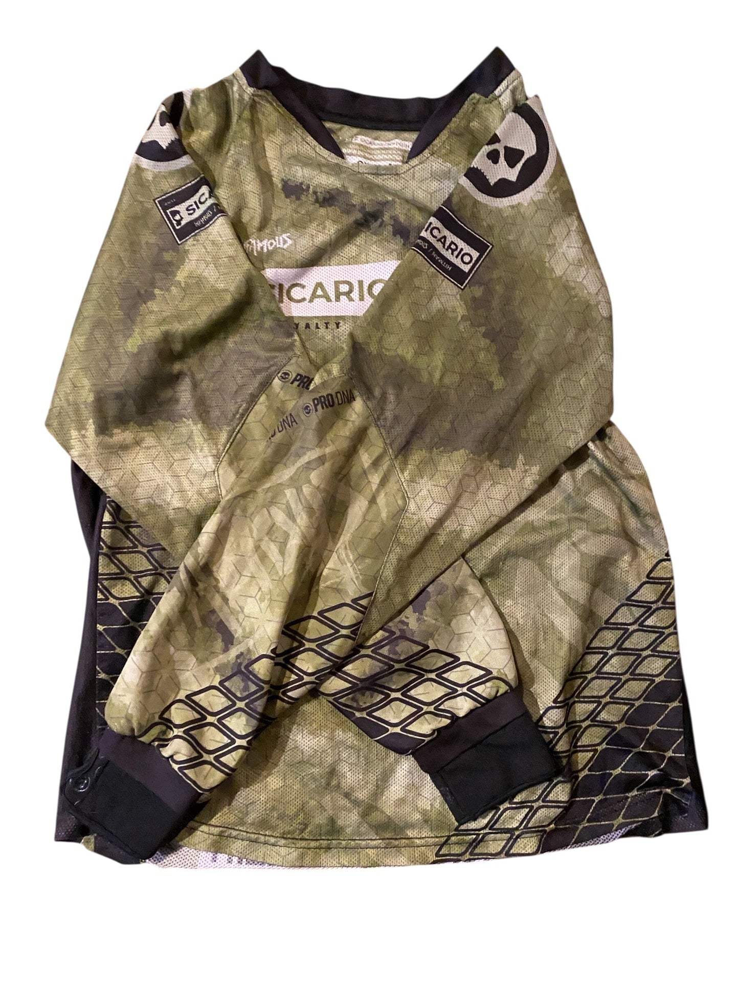 Used Infamous Paintball Jersey - size XL Paintball Gun from CPXBrosPaintball Buy/Sell/Trade Paintball Markers, New Paintball Guns, Paintball Hoppers, Paintball Masks, and Hormesis Headbands