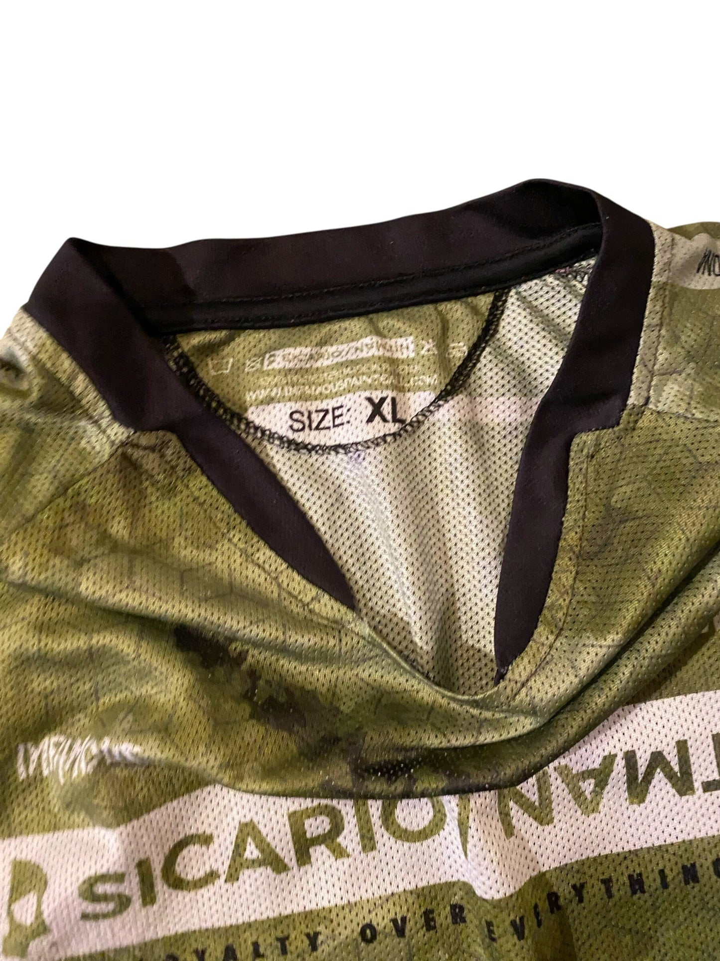 Used Infamous Paintball Jersey - size XL Paintball Gun from CPXBrosPaintball Buy/Sell/Trade Paintball Markers, New Paintball Guns, Paintball Hoppers, Paintball Masks, and Hormesis Headbands