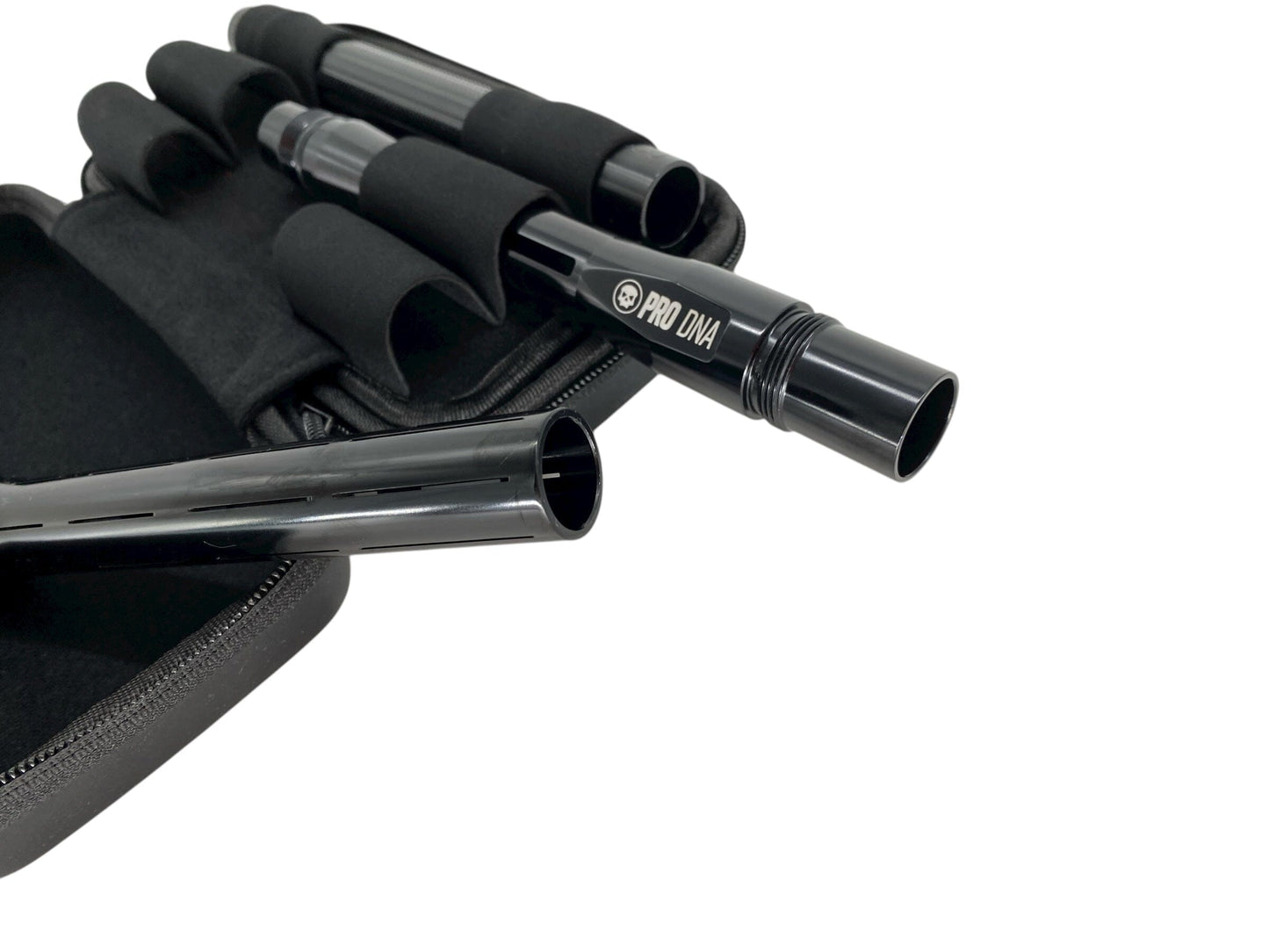 Used Infamous Paintball Pro DNA Silencio Barrel Kit - AutoCocker Thread Black Paintball Gun from CPXBrosPaintball Buy/Sell/Trade Paintball Markers, New Paintball Guns, Paintball Hoppers, Paintball Masks, and Hormesis Headbands