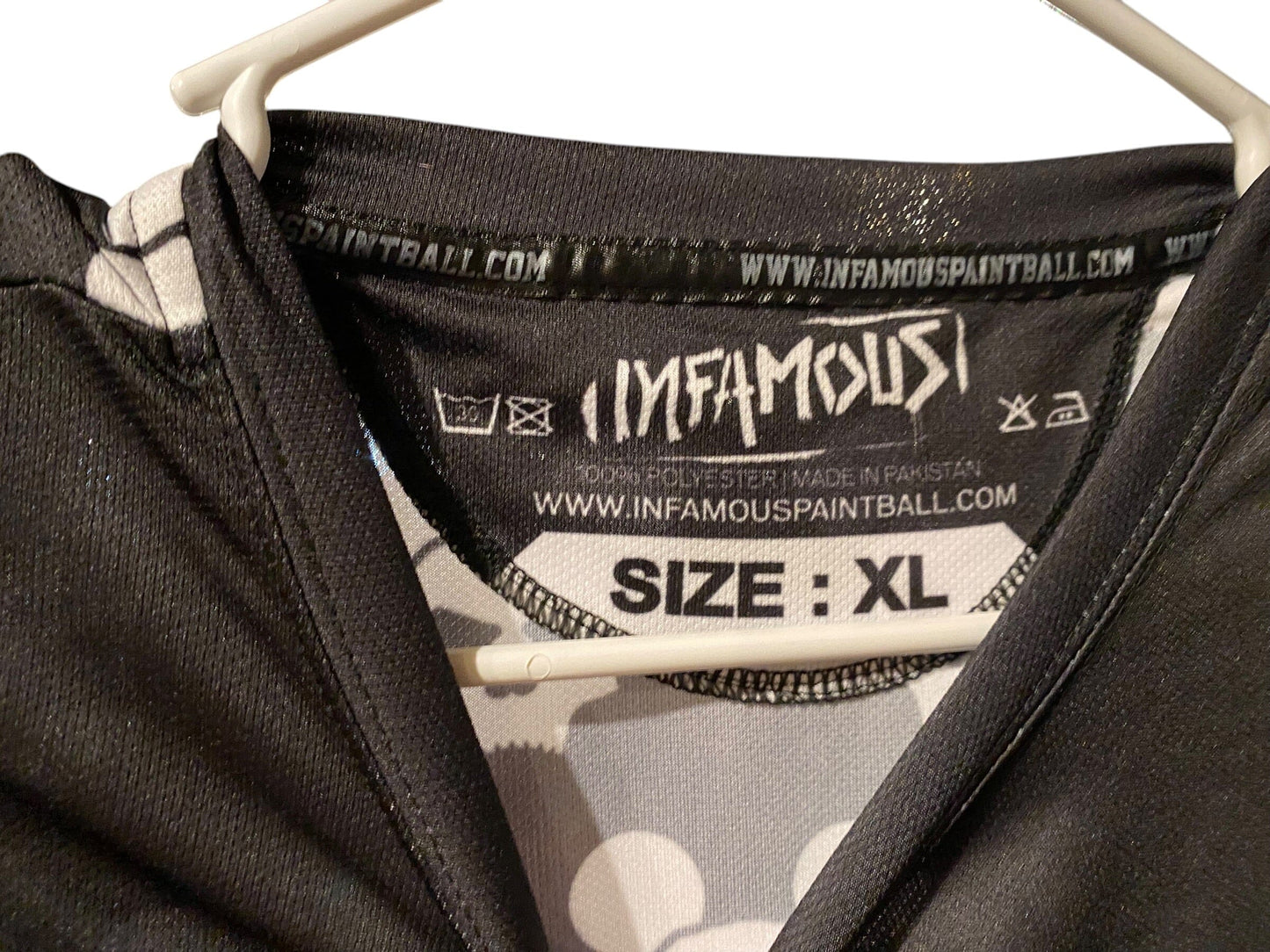 Used INFAMOUS Paintball Shirt : Size XL Paintball Gun from CPXBrosPaintball Buy/Sell/Trade Paintball Markers, New Paintball Guns, Paintball Hoppers, Paintball Masks, and Hormesis Headbands