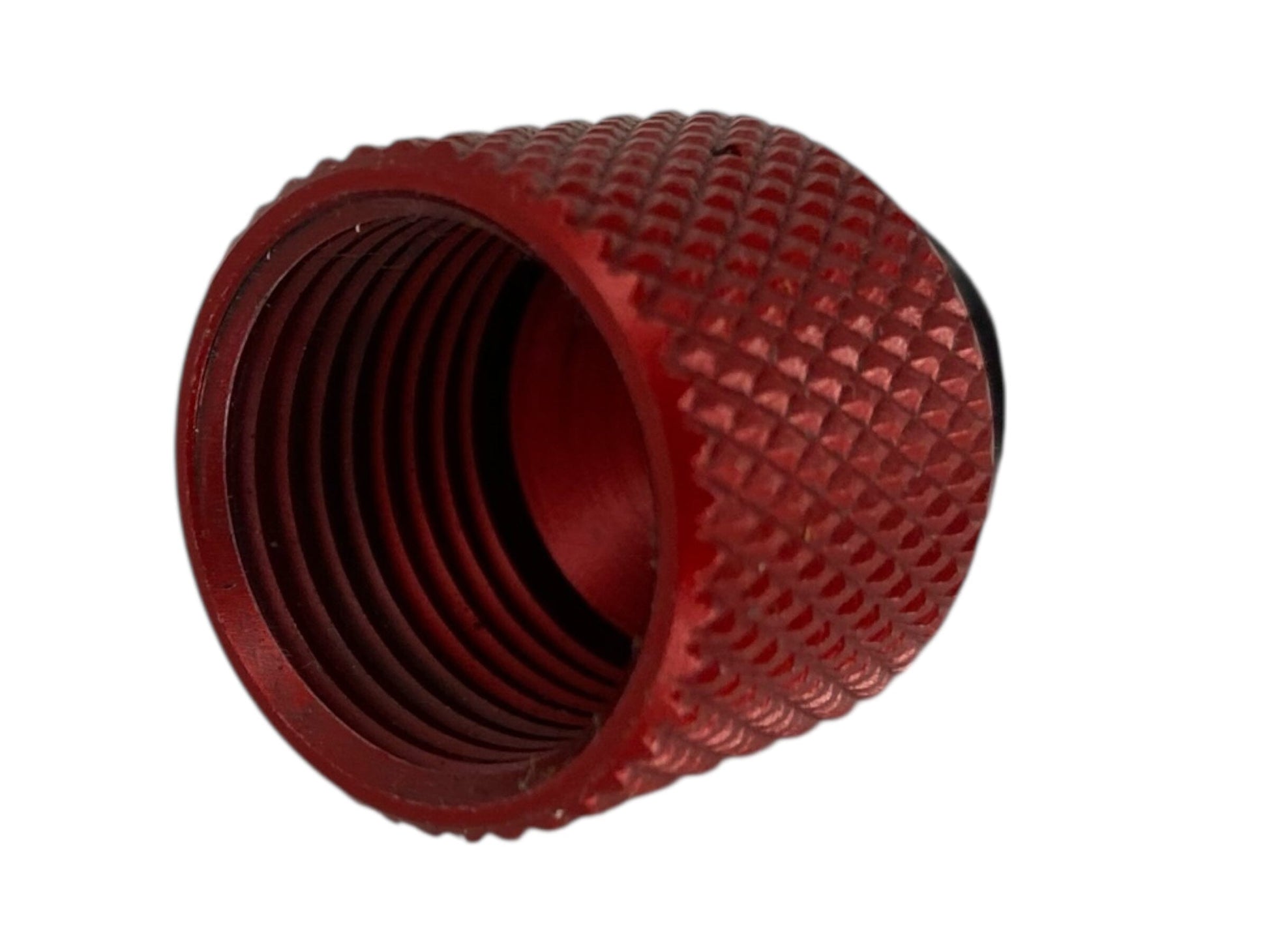 Used Infamous Paintball Tank Thread Saver Cover - Red Paintball Gun from CPXBrosPaintball Buy/Sell/Trade Paintball Markers, New Paintball Guns, Paintball Hoppers, Paintball Masks, and Hormesis Headbands