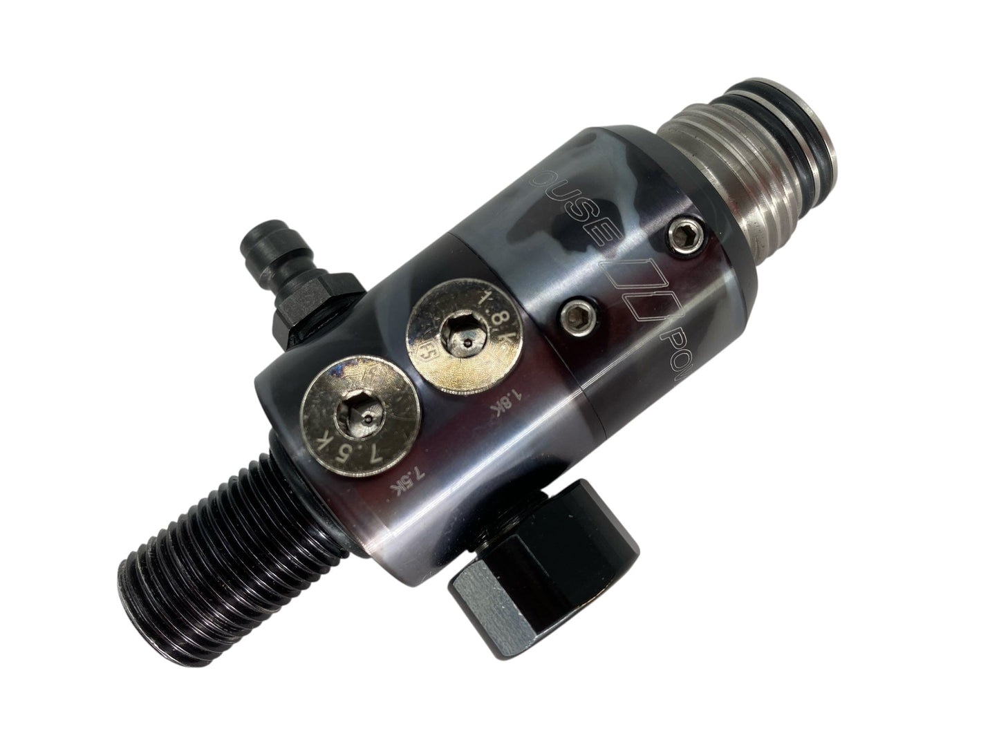 Used Infamous POWERHOUSE 2 TKO REGULATOR Paintball Gun from CPXBrosPaintball Buy/Sell/Trade Paintball Markers, New Paintball Guns, Paintball Hoppers, Paintball Masks, and Hormesis Headbands