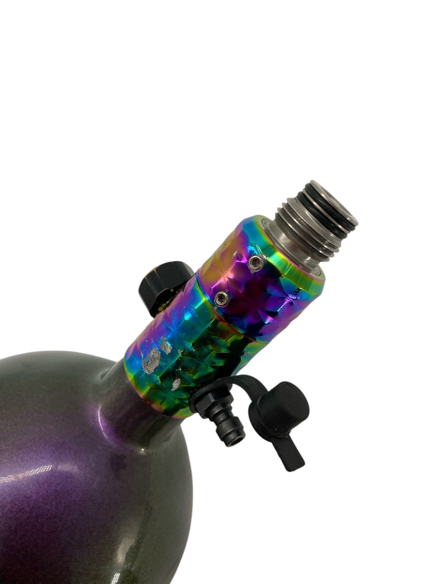 Used Infamous Skeleton Air 80/4500 Paintball Tank Adrenaline Regulator Paintball Gun from CPXBrosPaintball Buy/Sell/Trade Paintball Markers, New Paintball Guns, Paintball Hoppers, Paintball Masks, and Hormesis Headbands
