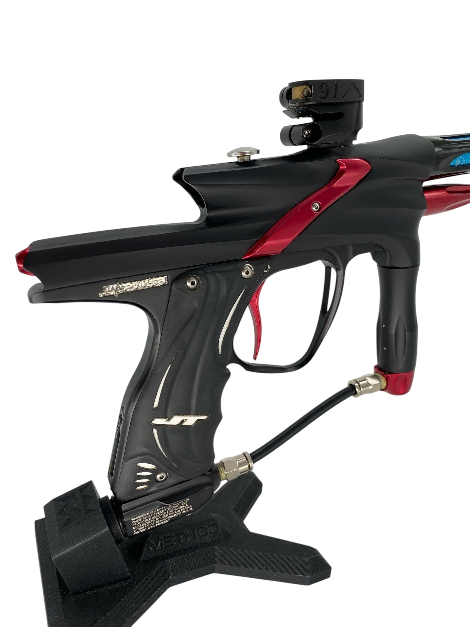 Used Jt Impulse Paintball Gun Black/Red Paintball Gun from CPXBrosPaintball Buy/Sell/Trade Paintball Markers, New Paintball Guns, Paintball Hoppers, Paintball Masks, and Hormesis Headbands