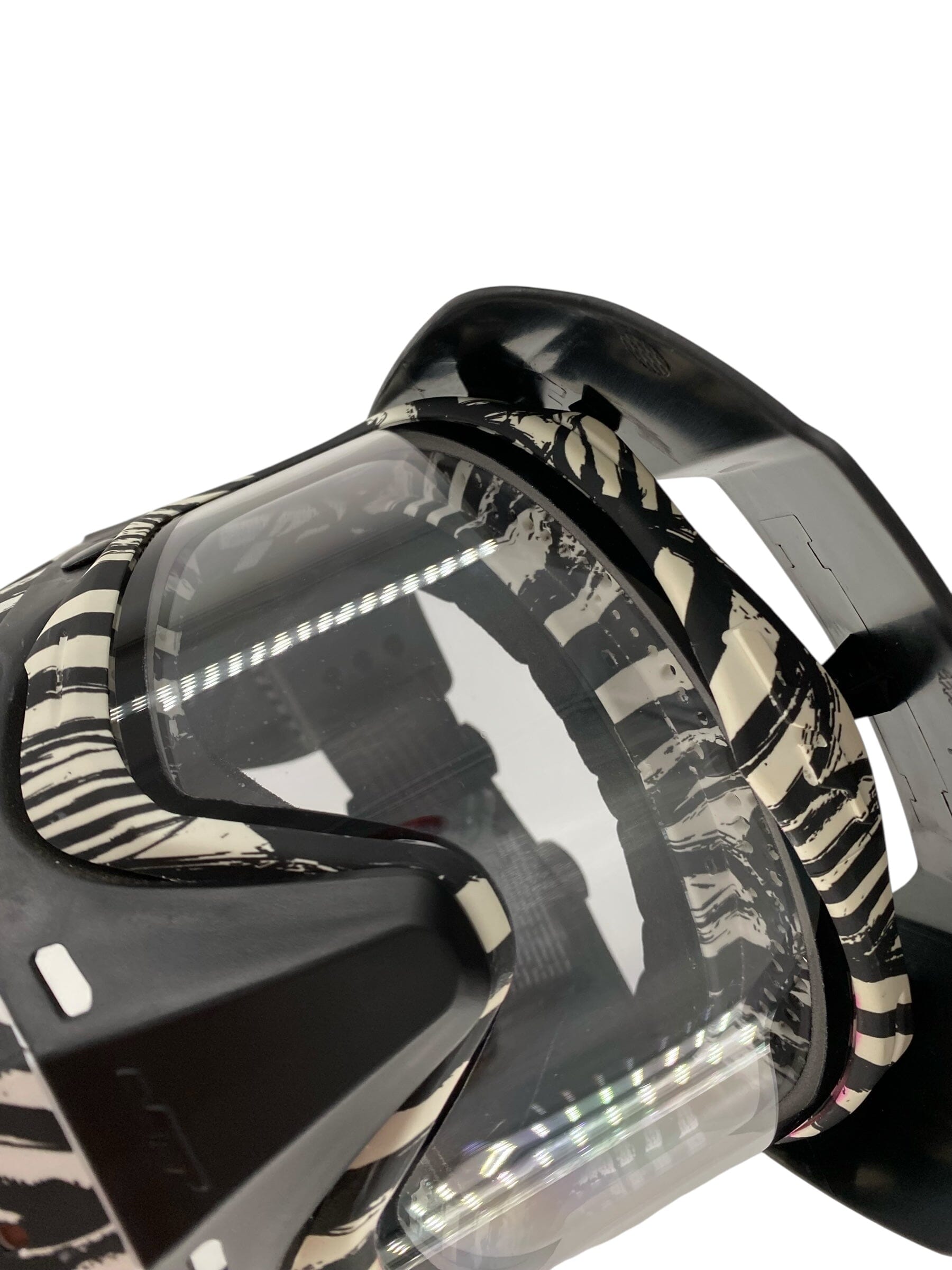 Used JT Proflex Zebra Paintball Mask Paintball Gun from CPXBrosPaintball Buy/Sell/Trade Paintball Markers, New Paintball Guns, Paintball Hoppers, Paintball Masks, and Hormesis Headbands