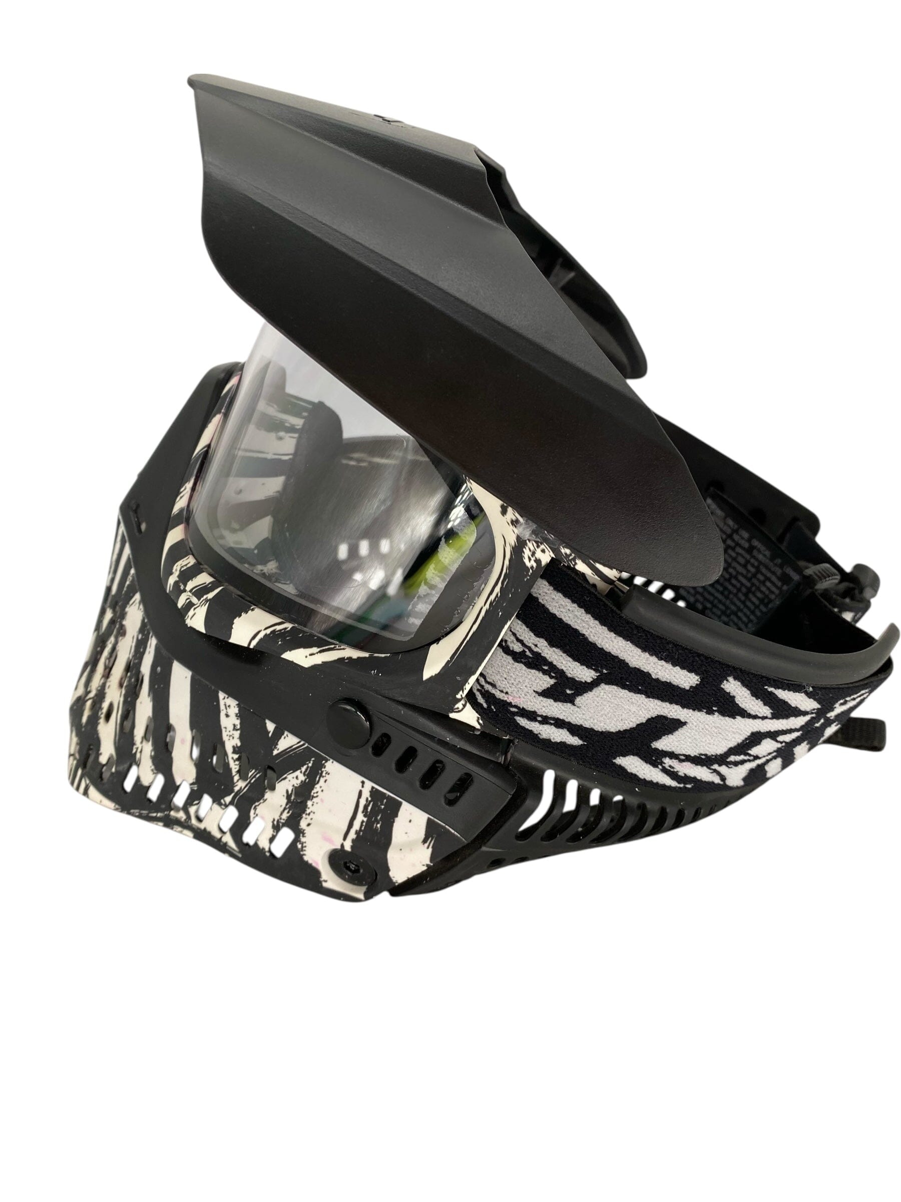 Used JT Proflex Zebra Paintball Mask Paintball Gun from CPXBrosPaintball Buy/Sell/Trade Paintball Markers, New Paintball Guns, Paintball Hoppers, Paintball Masks, and Hormesis Headbands