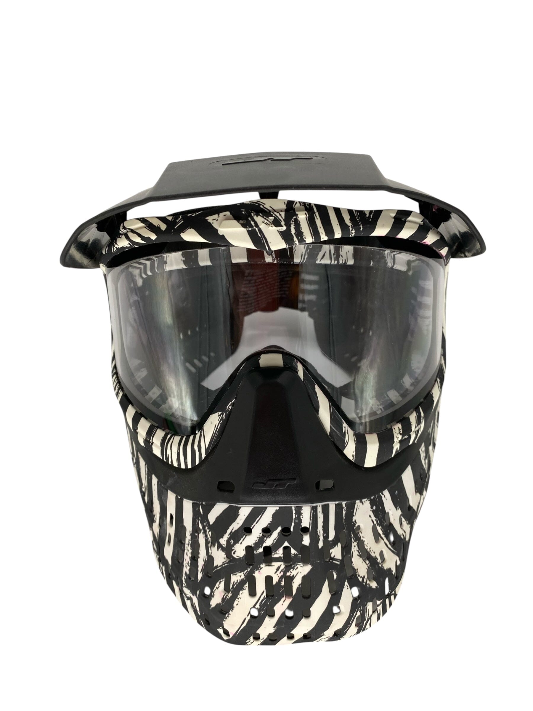 Used JT Proflex Zebra Paintball Mask Paintball Gun from CPXBrosPaintball Buy/Sell/Trade Paintball Markers, New Paintball Guns, Paintball Hoppers, Paintball Masks, and Hormesis Headbands
