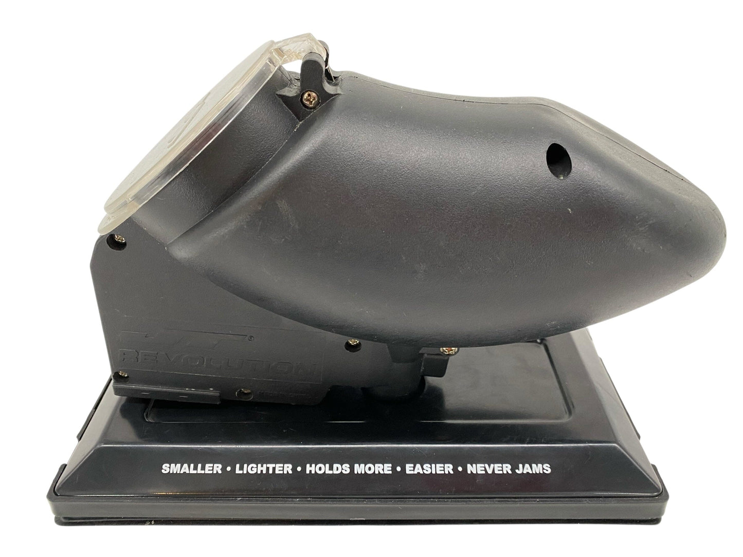 Used Jt Revolution Paintball Hopper Loader (See disc) Paintball Gun from CPXBrosPaintball Buy/Sell/Trade Paintball Markers, New Paintball Guns, Paintball Hoppers, Paintball Masks, and Hormesis Headbands