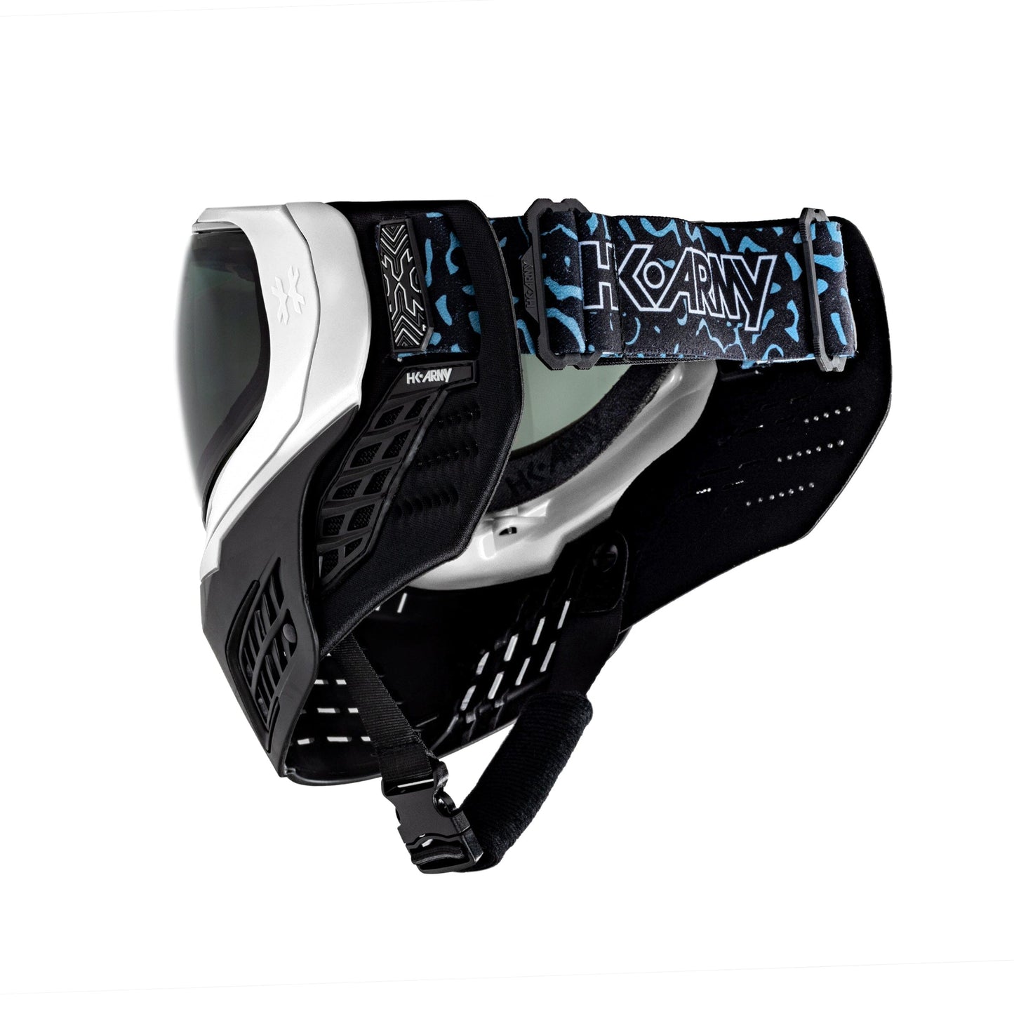 Used KLR Goggle Blackout White (White/Black) Paintball Gun from HK Army Clothing Buy/Sell/Trade Paintball Markers, New Paintball Guns, Paintball Hoppers, Paintball Masks, and Hormesis Headbands