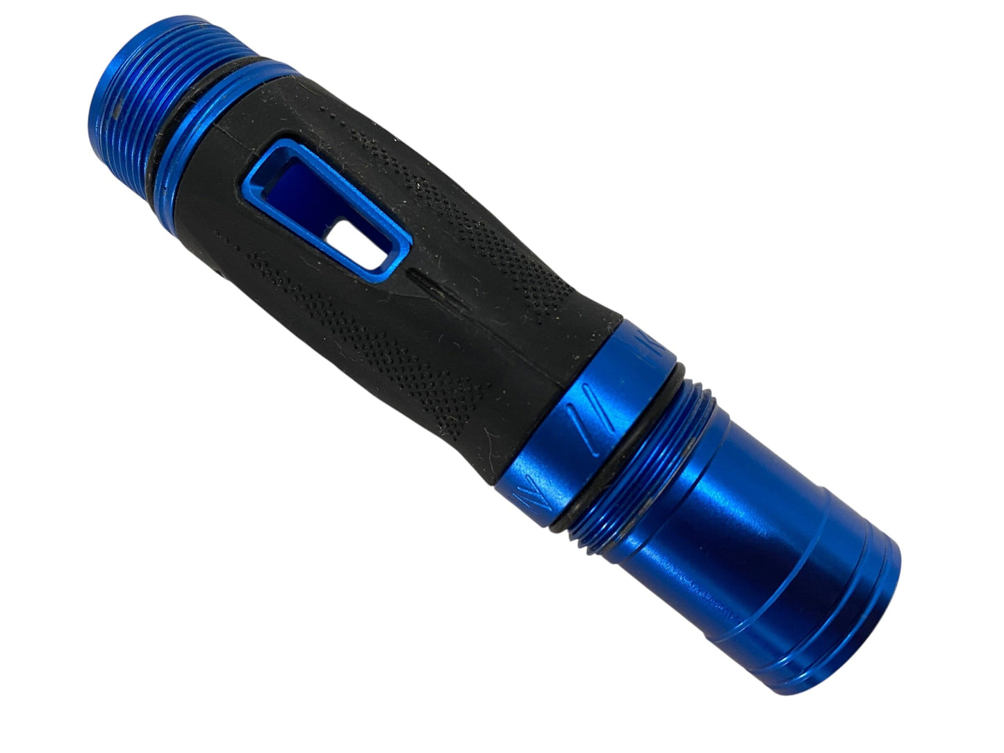 Used LAZR Barrel Back : AC Thread : Blue Paintball Gun from CPXBrosPaintball Buy/Sell/Trade Paintball Markers, New Paintball Guns, Paintball Hoppers, Paintball Masks, and Hormesis Headbands