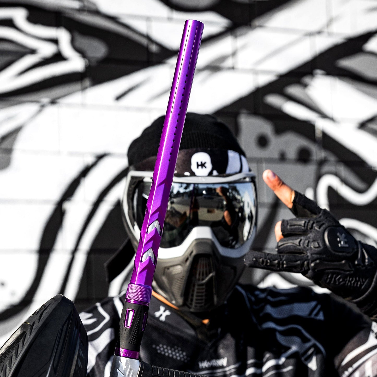 Used LAZR Elite Fossil Barrel Tip - Dust Purple Paintball Gun from HK Army Clothing Buy/Sell/Trade Paintball Markers, New Paintball Guns, Paintball Hoppers, Paintball Masks, and Hormesis Headbands