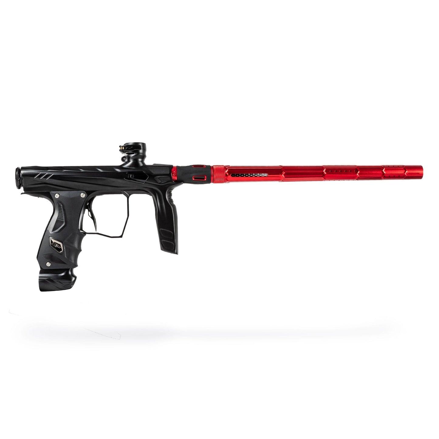 Used LAZR Elite Fractal Barrel Kit - 15" Dust Red/Black Inserts - Cocker Threads Paintball Gun from HK Army Clothing Buy/Sell/Trade Paintball Markers, New Paintball Guns, Paintball Hoppers, Paintball Masks, and Hormesis Headbands