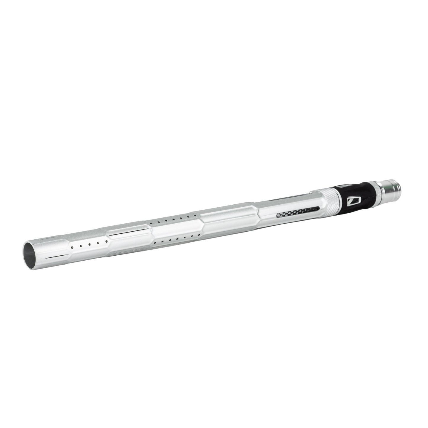 Used LAZR Elite Fractal Barrel Kit - 15" Dust Silver/Colored Inserts - Cocker Threads Paintball Gun from HK Army Clothing Buy/Sell/Trade Paintball Markers, New Paintball Guns, Paintball Hoppers, Paintball Masks, and Hormesis Headbands