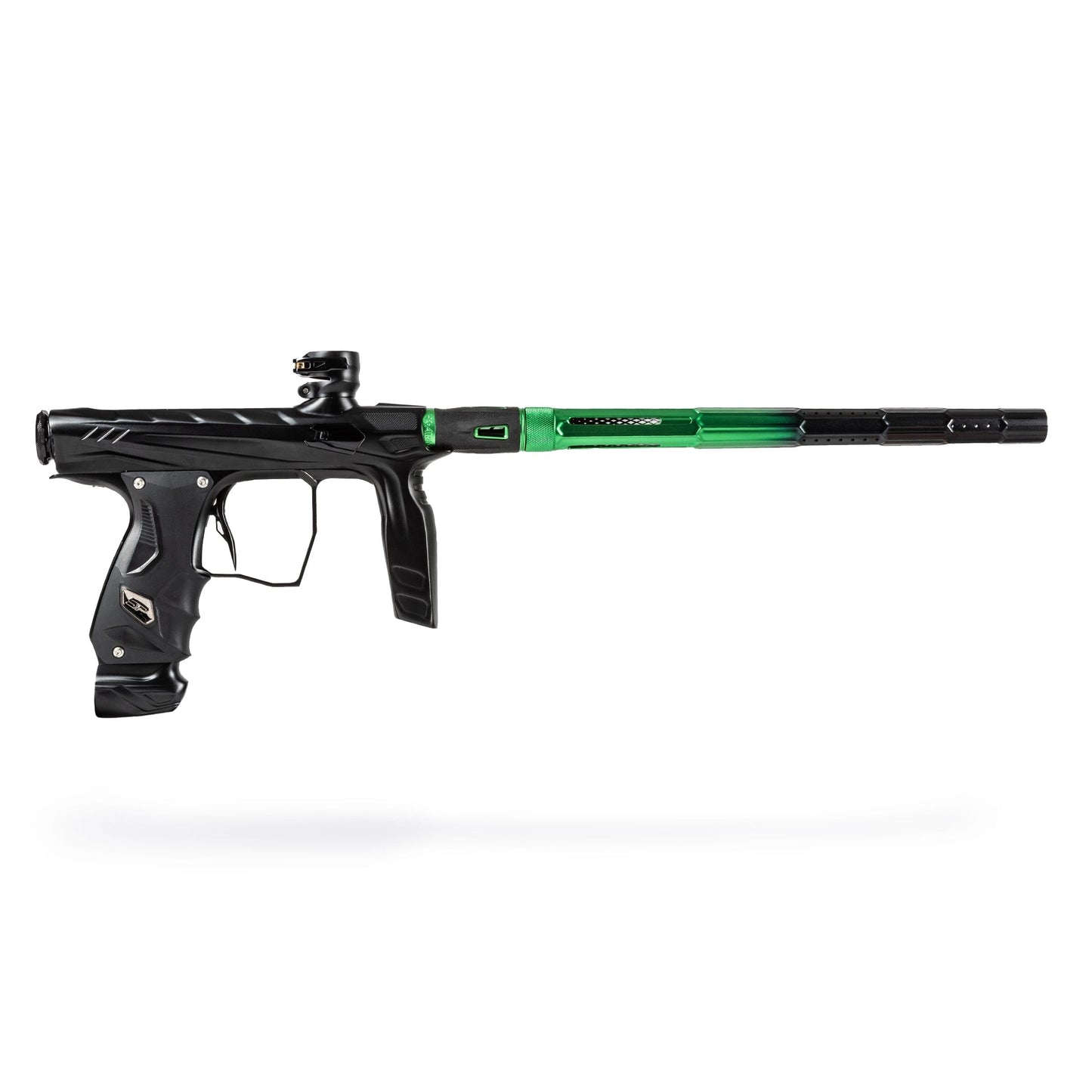Used LAZR Elite Fractal Barrel Kit - 15" Green/Black Colored Inserts - Cocker Threads Paintball Gun from HK Army Clothing Buy/Sell/Trade Paintball Markers, New Paintball Guns, Paintball Hoppers, Paintball Masks, and Hormesis Headbands