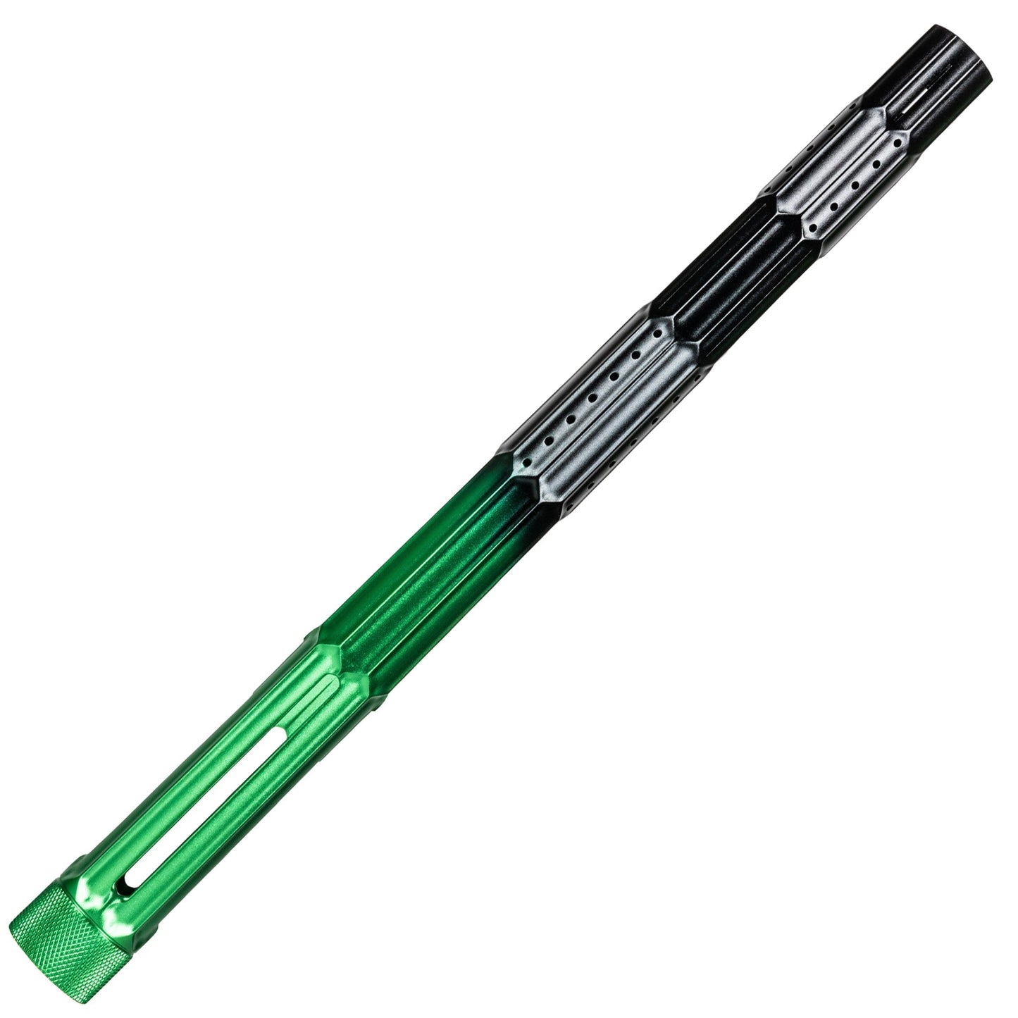Used LAZR Elite Fractal Barrel Kit - 15" Green/Black Colored Inserts - Cocker Threads Paintball Gun from HK Army Clothing Buy/Sell/Trade Paintball Markers, New Paintball Guns, Paintball Hoppers, Paintball Masks, and Hormesis Headbands