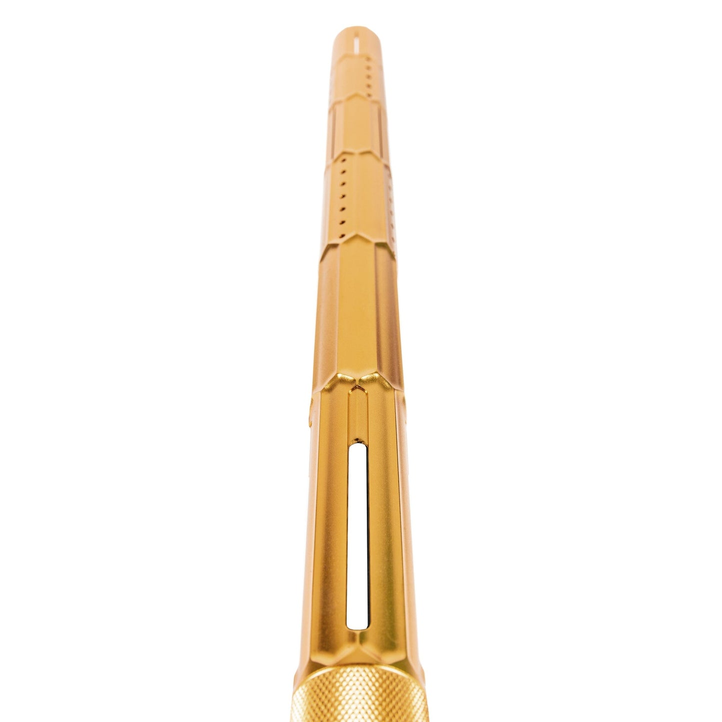 Used LAZR Elite Fractal Barrel Tip - Dust Gold Paintball Gun from HK Army Clothing Buy/Sell/Trade Paintball Markers, New Paintball Guns, Paintball Hoppers, Paintball Masks, and Hormesis Headbands