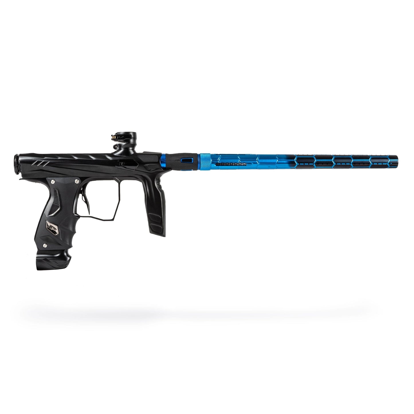 Used LAZR Elite Nexus Barrel Kit - 15" Blue/Black Colored Inserts - Cocker Threads Paintball Gun from HK Army Clothing Buy/Sell/Trade Paintball Markers, New Paintball Guns, Paintball Hoppers, Paintball Masks, and Hormesis Headbands