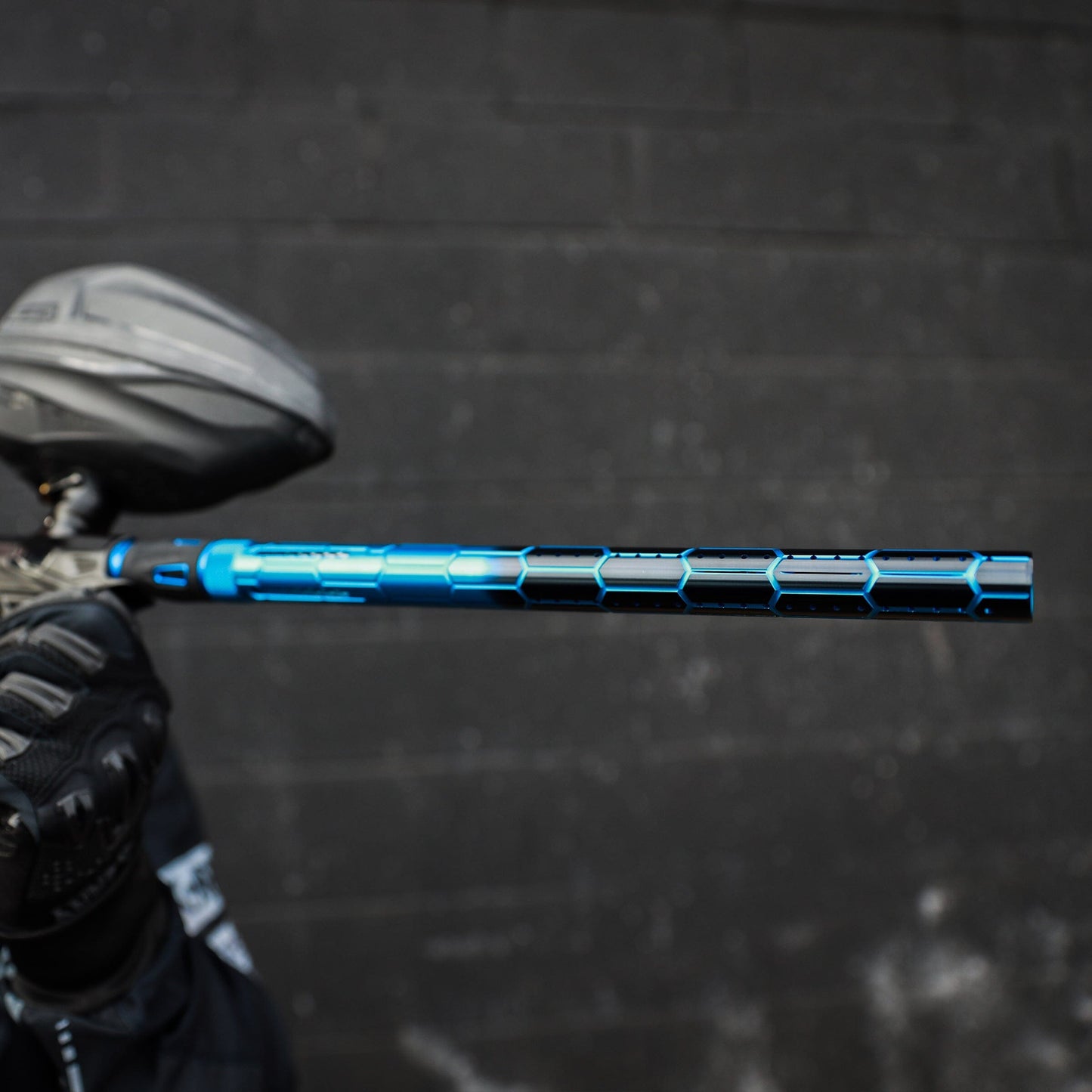 Used LAZR Elite Nexus Barrel Kit - 15" Blue/Black Colored Inserts - Cocker Threads Paintball Gun from HK Army Clothing Buy/Sell/Trade Paintball Markers, New Paintball Guns, Paintball Hoppers, Paintball Masks, and Hormesis Headbands