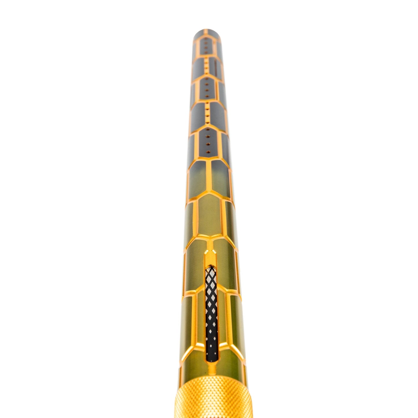 Used LAZR Elite Nexus Barrel Kit - 15" Gold/Black Black Inserts - Cocker Threads Paintball Gun from HK Army Clothing Buy/Sell/Trade Paintball Markers, New Paintball Guns, Paintball Hoppers, Paintball Masks, and Hormesis Headbands