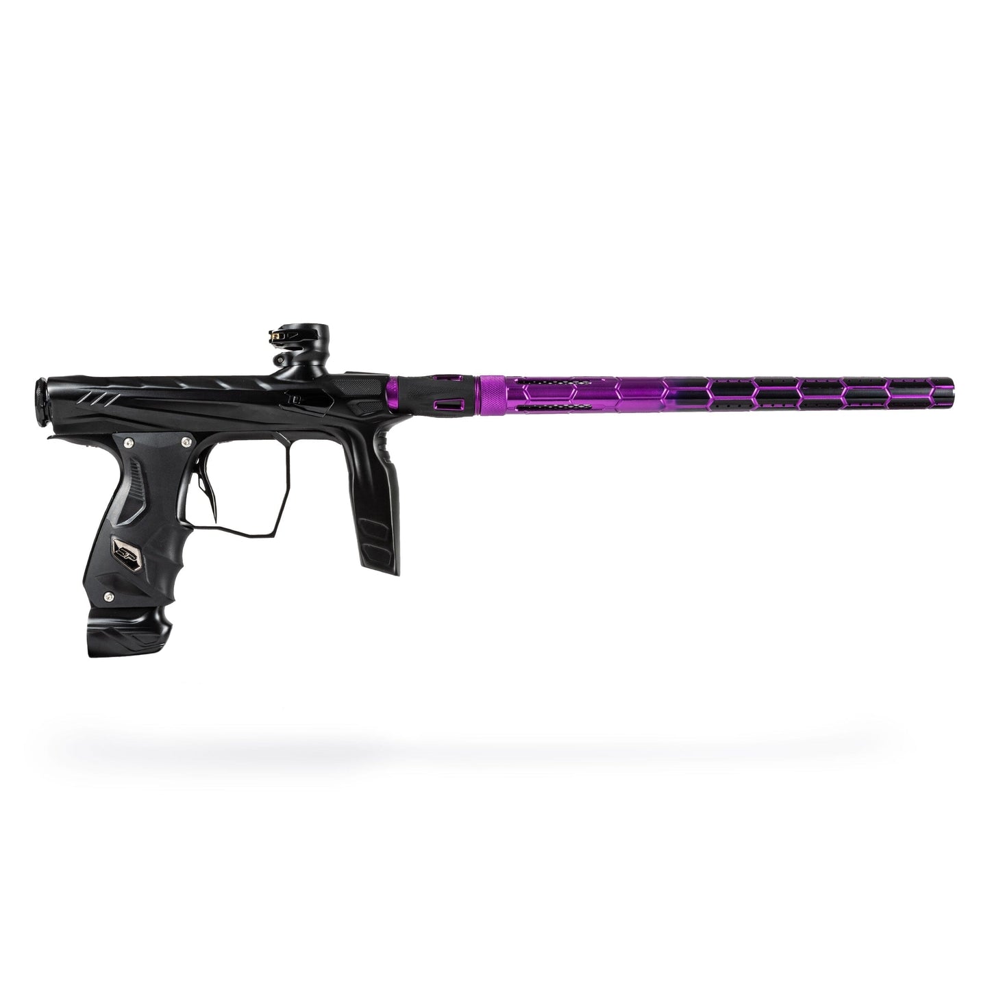 Used LAZR Elite Nexus Barrel Kit - 15" Purple/Black Colored Inserts - Cocker Threads Paintball Gun from HK Army Clothing Buy/Sell/Trade Paintball Markers, New Paintball Guns, Paintball Hoppers, Paintball Masks, and Hormesis Headbands