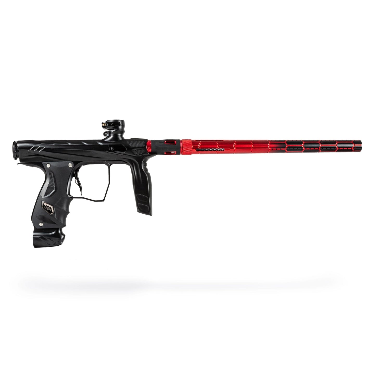Used LAZR Elite Nexus Barrel Kit - 15" Red/Black Colored Inserts - Cocker Threads Paintball Gun from HK Army Clothing Buy/Sell/Trade Paintball Markers, New Paintball Guns, Paintball Hoppers, Paintball Masks, and Hormesis Headbands