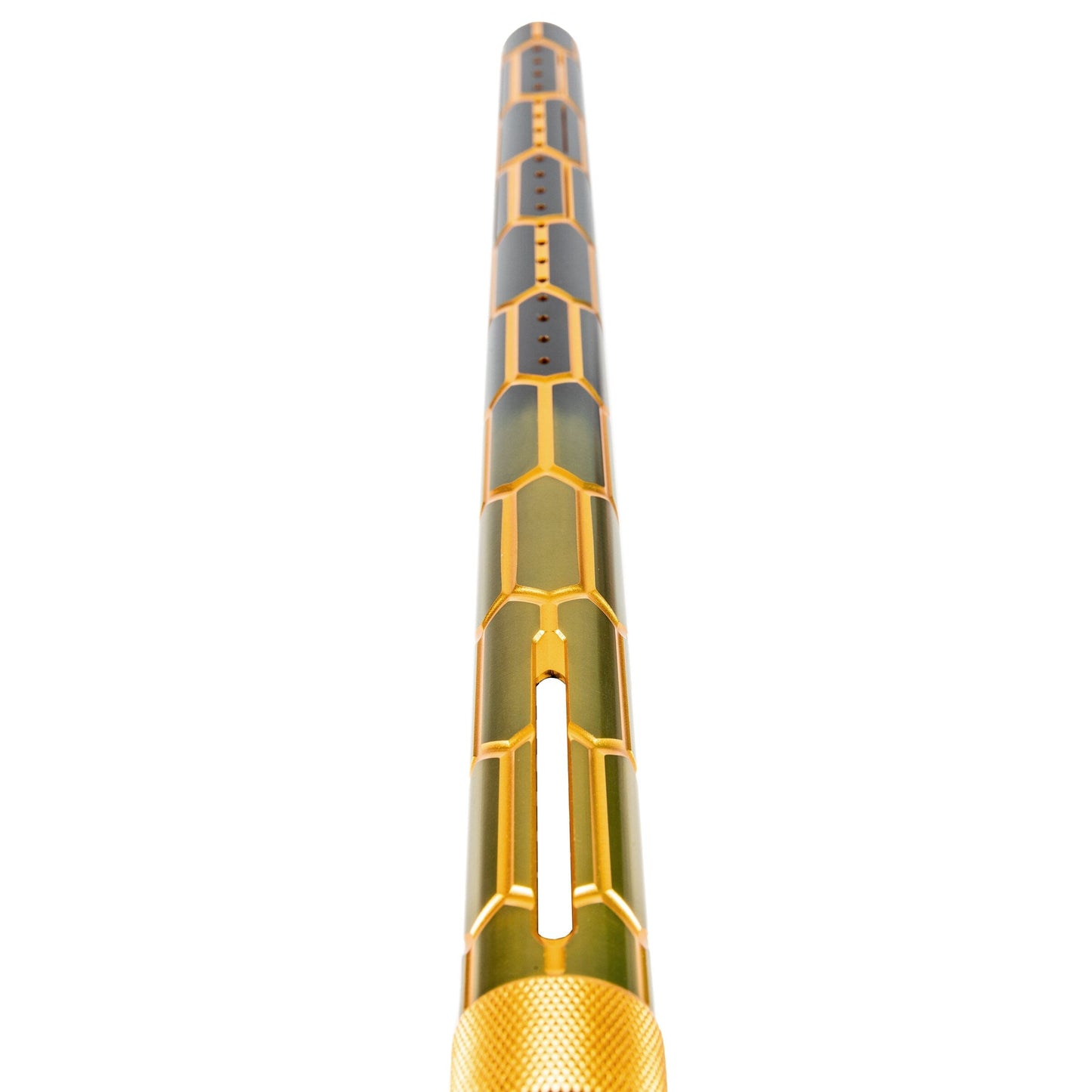 Used LAZR Elite Nexus Barrel Tip - Gold/Black Fade Paintball Gun from HK Army Clothing Buy/Sell/Trade Paintball Markers, New Paintball Guns, Paintball Hoppers, Paintball Masks, and Hormesis Headbands