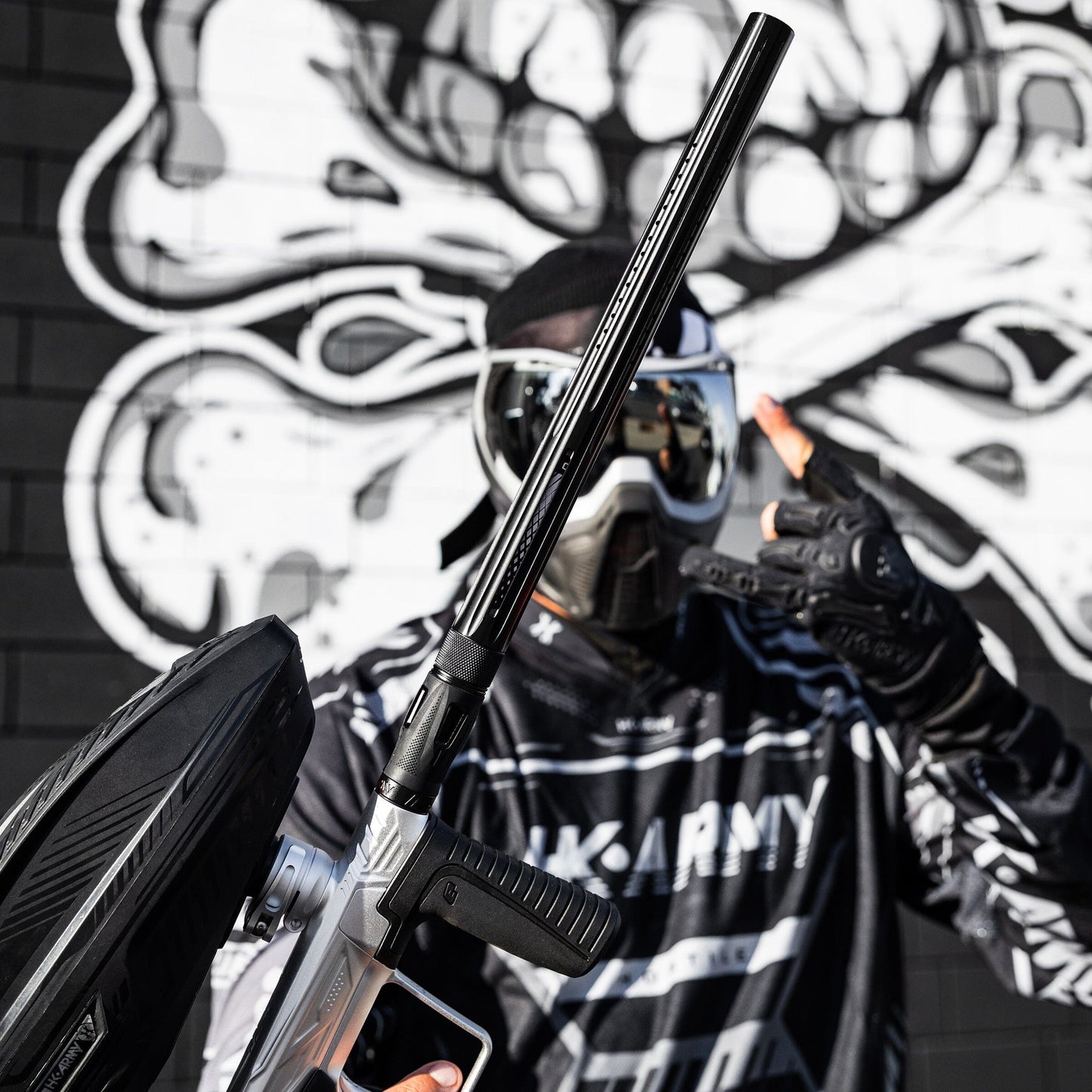 Used LAZR Elite Nova Barrel Tip - Dust Black Paintball Gun from HK Army Clothing Buy/Sell/Trade Paintball Markers, New Paintball Guns, Paintball Hoppers, Paintball Masks, and Hormesis Headbands