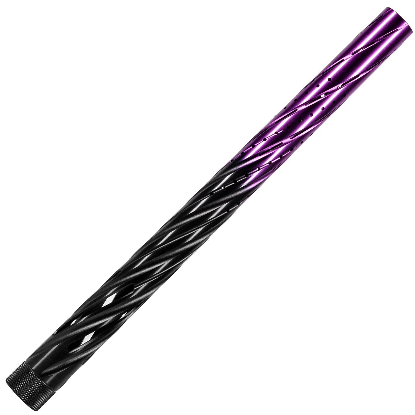 Used LAZR Elite Orbit Barrel Kit - 15" Black/Purple Fade - Black Inserts - Cocker Threads Paintball Gun from HK Army Clothing Buy/Sell/Trade Paintball Markers, New Paintball Guns, Paintball Hoppers, Paintball Masks, and Hormesis Headbands