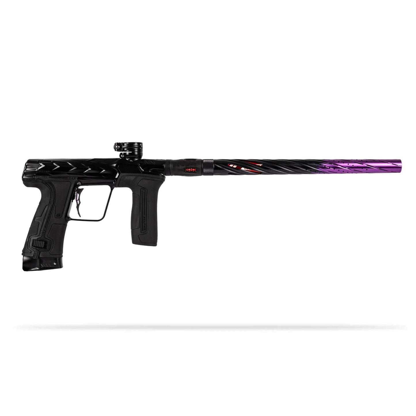 Used LAZR Elite Orbit Barrel Kit - 15" Black/Purple Fade - Colored Inserts - Cocker Threads Paintball Gun from HK Army Clothing Buy/Sell/Trade Paintball Markers, New Paintball Guns, Paintball Hoppers, Paintball Masks, and Hormesis Headbands